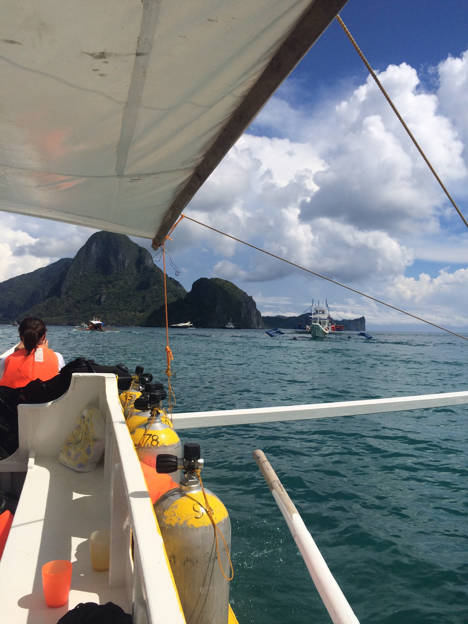 How glorious to be on a boat in the ocean.