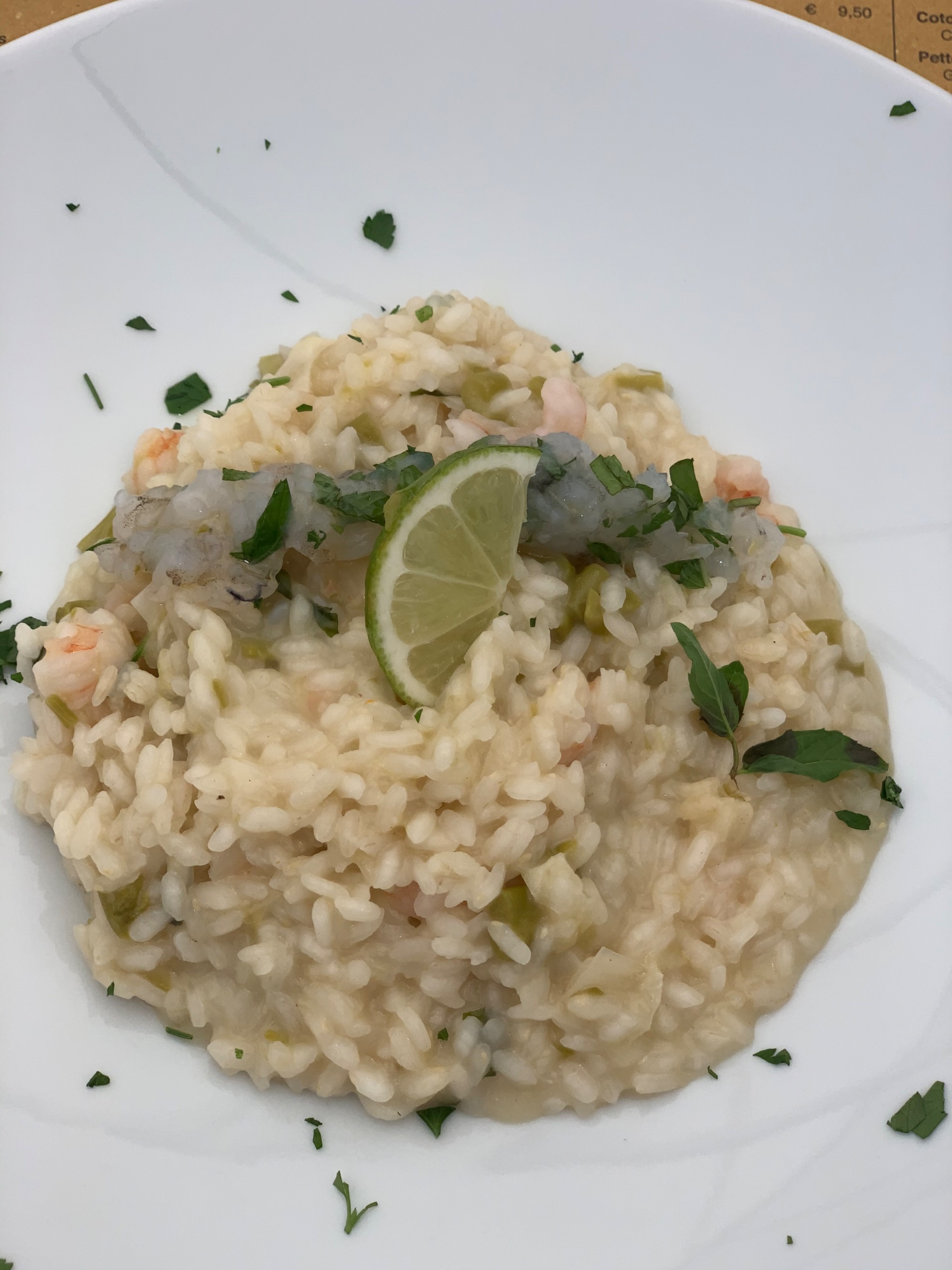 Wit a slice of lime for the freshness