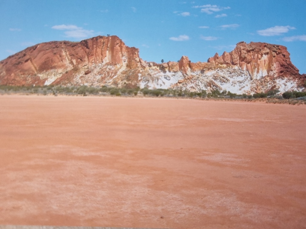 Gosh, I love this photo so much. This is a digital photo taken of an actual, printed photo from an old photo album. I’m far from an amazing photographer, yet this photo is gorgeous. And it’s because the landscape at Rainbow Valley, Central Australia, is so darn gorgeous that it’s easy to make it look good!