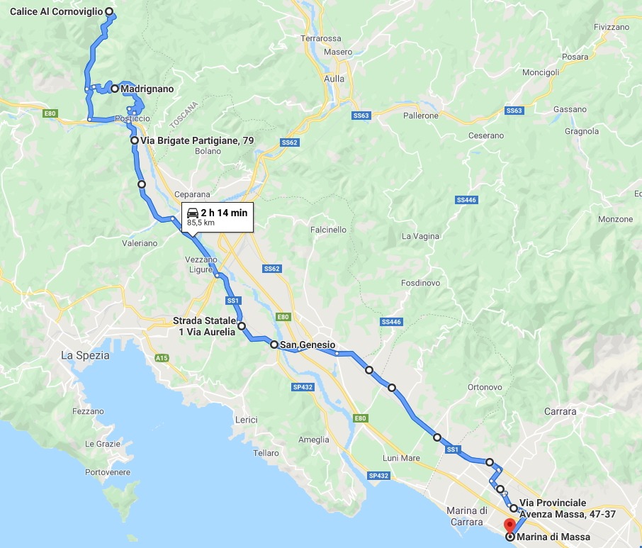 Steps of the Route