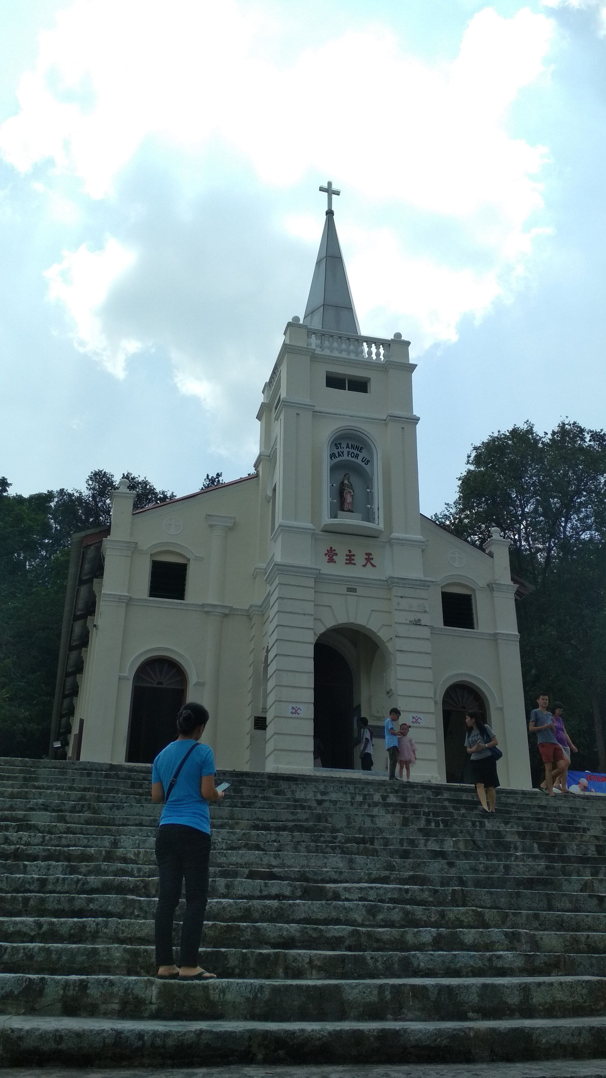 After morning mass, we head to the chapel