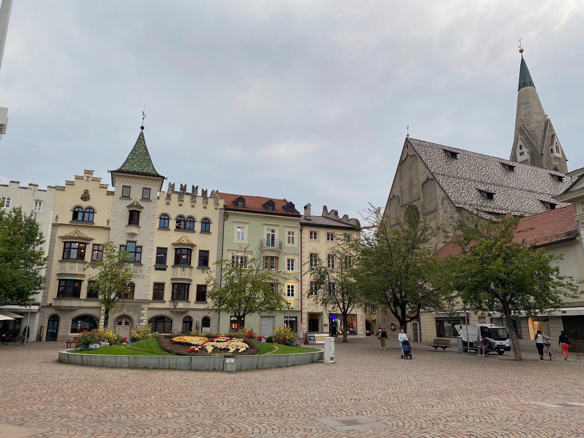 Dom square which is also well known for its Christmas markets
