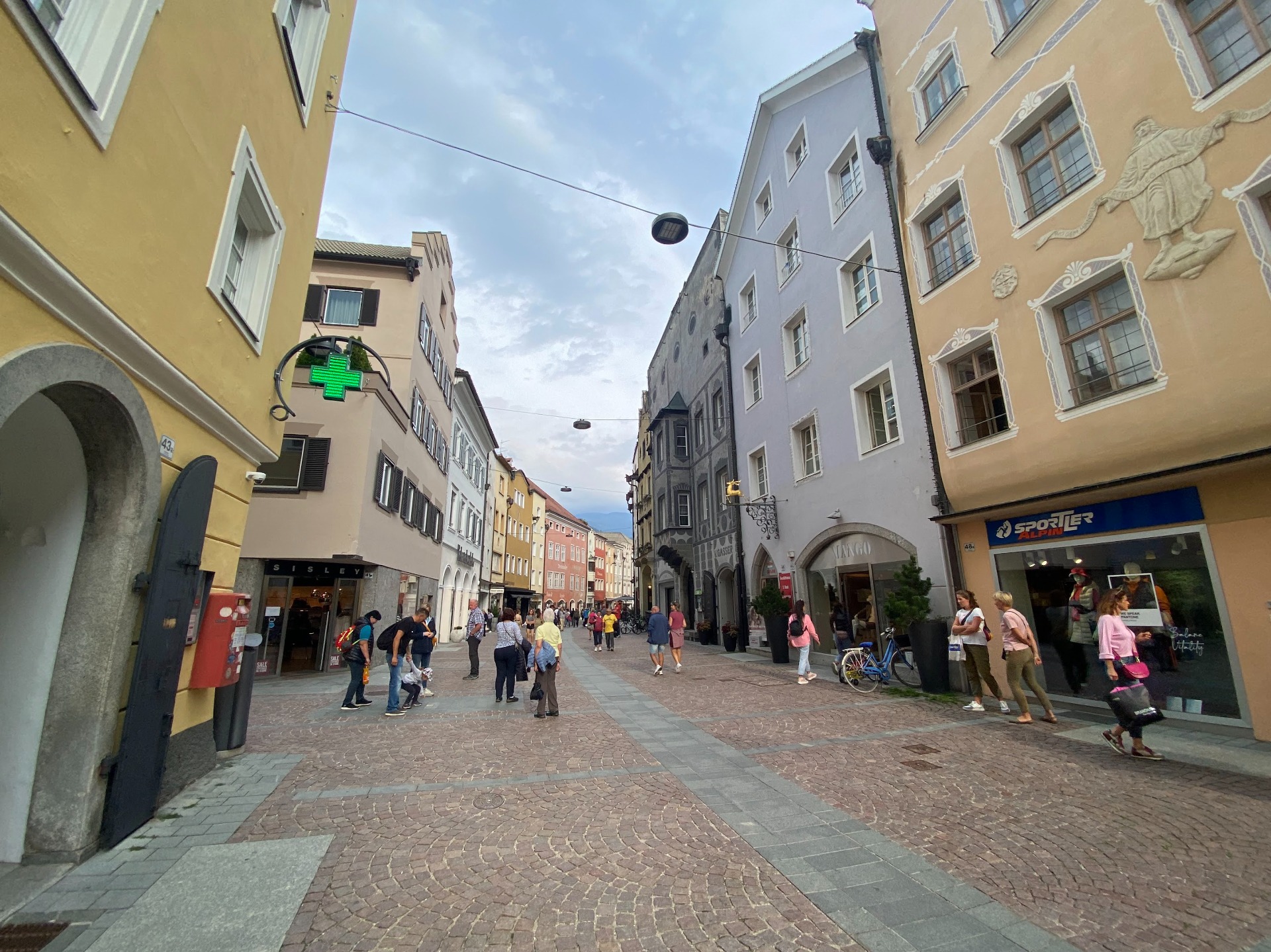 Just transiting Bruneck, no stop cause it’s already late in the afternoon and I want to advance a bit more today