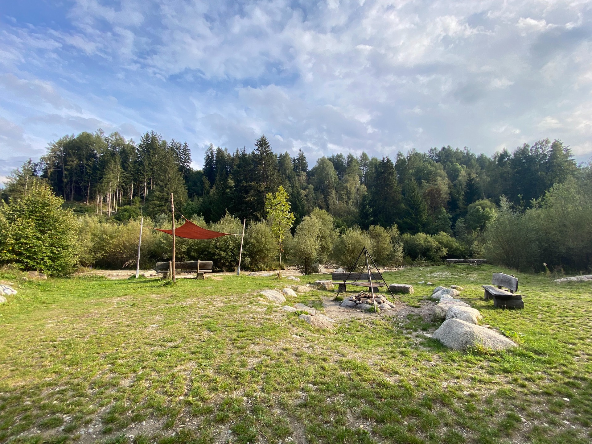 Nice picnic area I found here