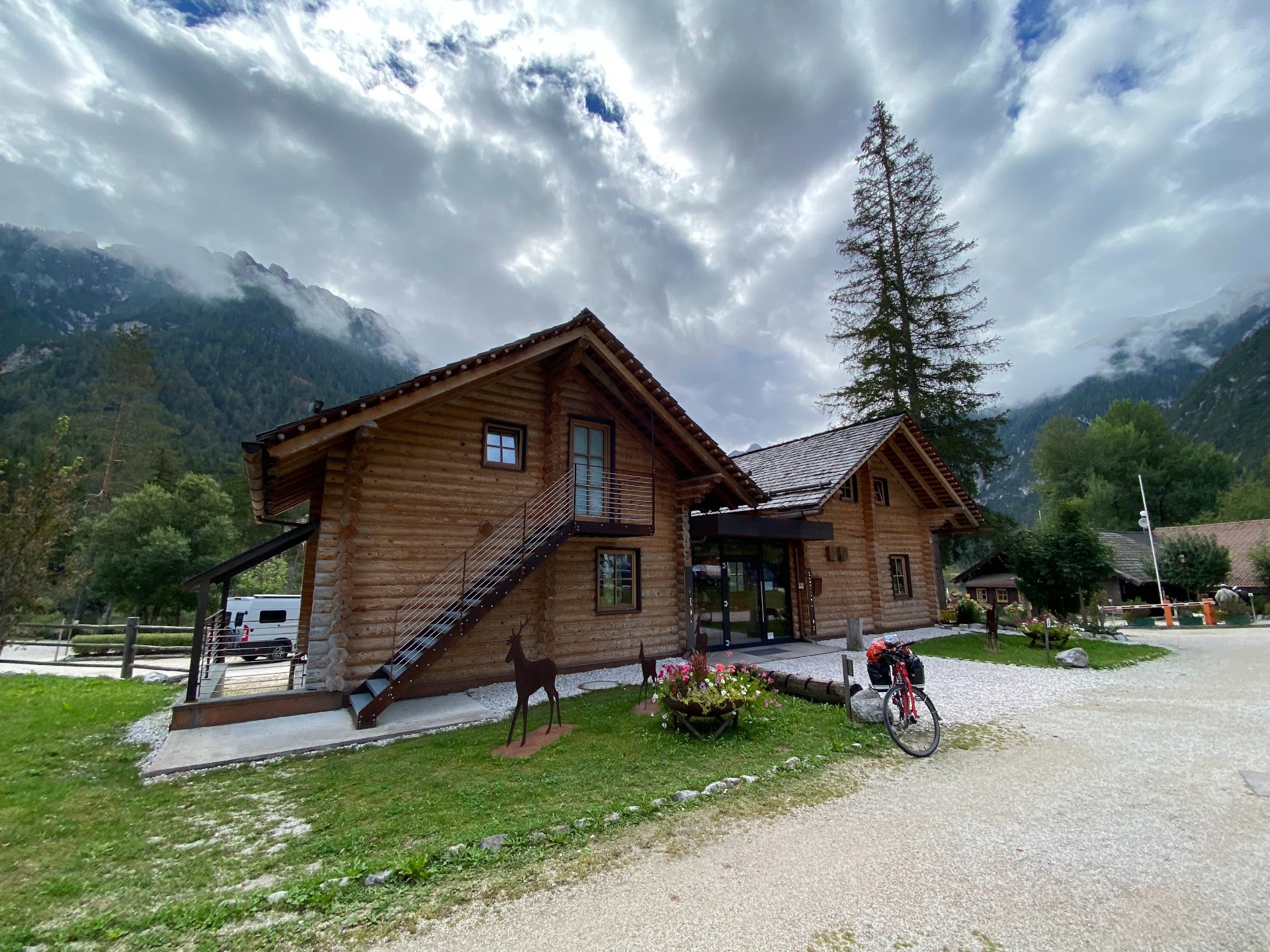 Camping reception