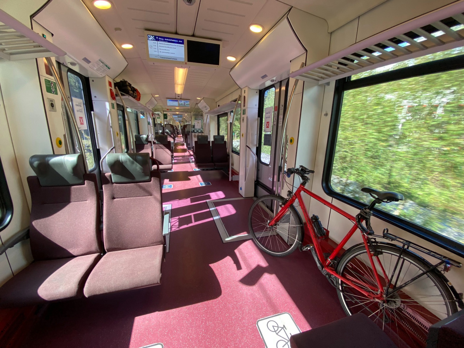 The ticket was 34 EUR for me and 3,5 EUR for my red bike