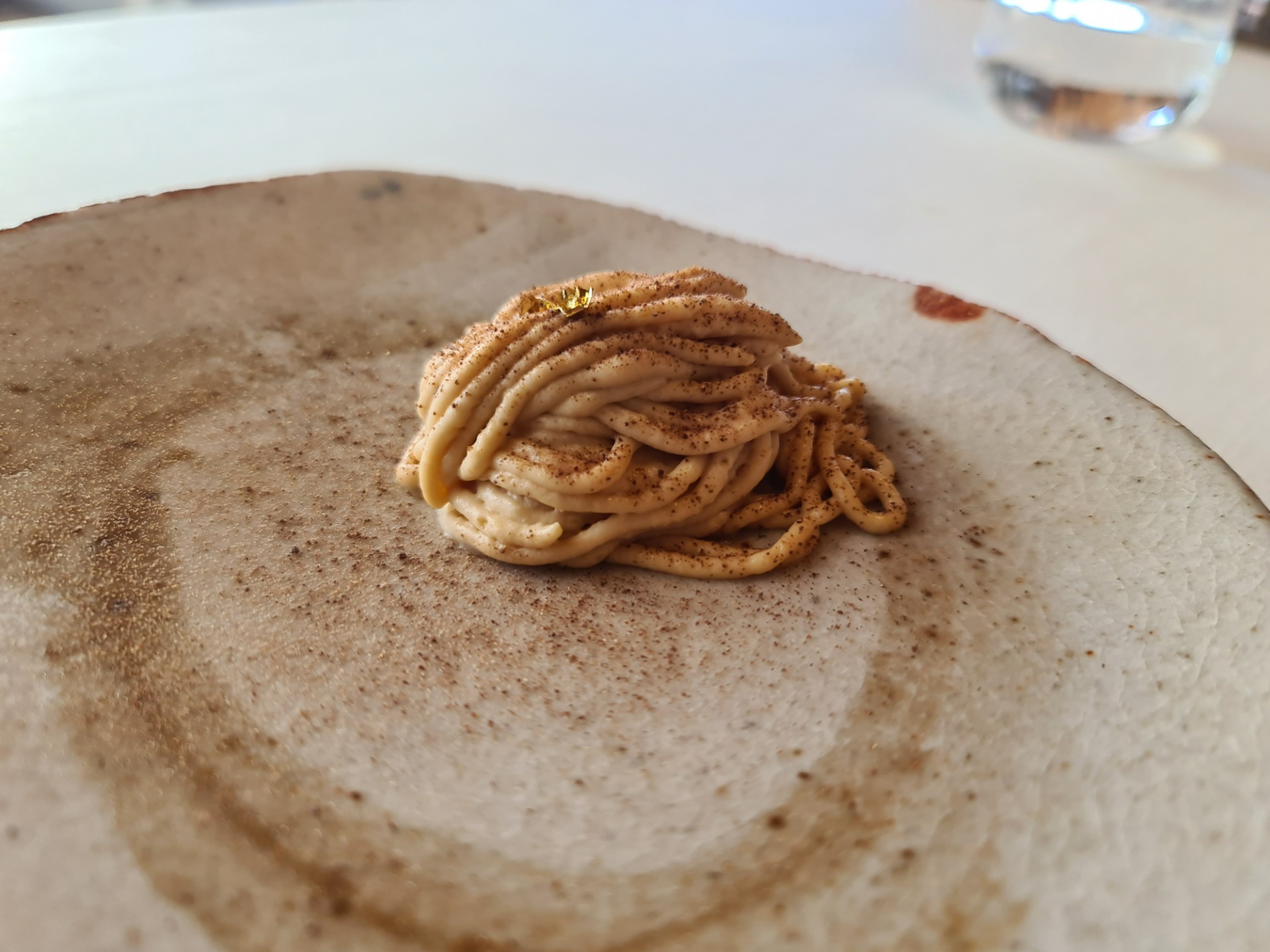 ”Sweet momentum” - Truffle and chocolate mousse with 24 carats gold topping (Main dessert) (3).