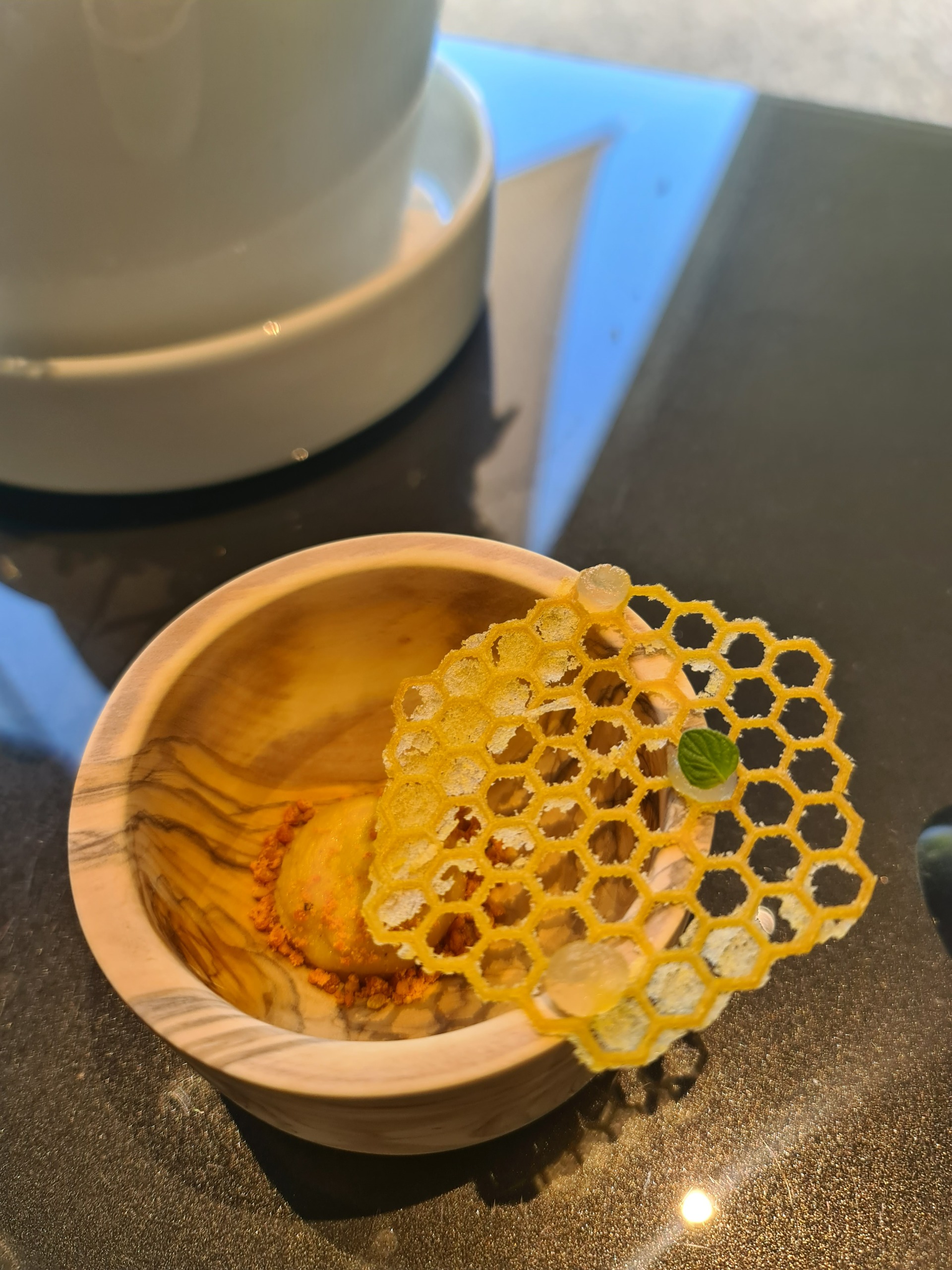 Homegrown honey in three textures.