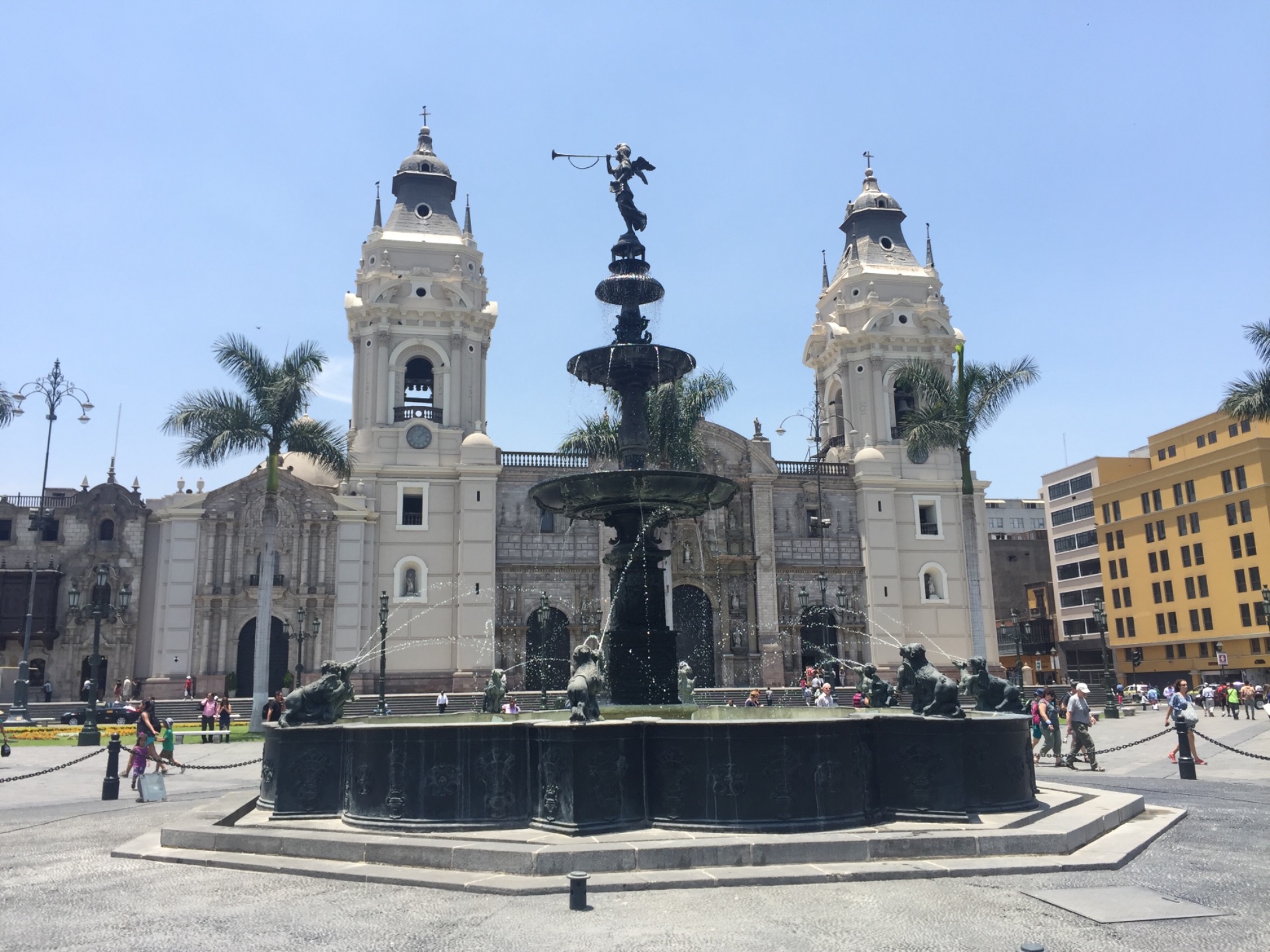 Plaza de Armas, Lima - Not a long stay but a must stop.