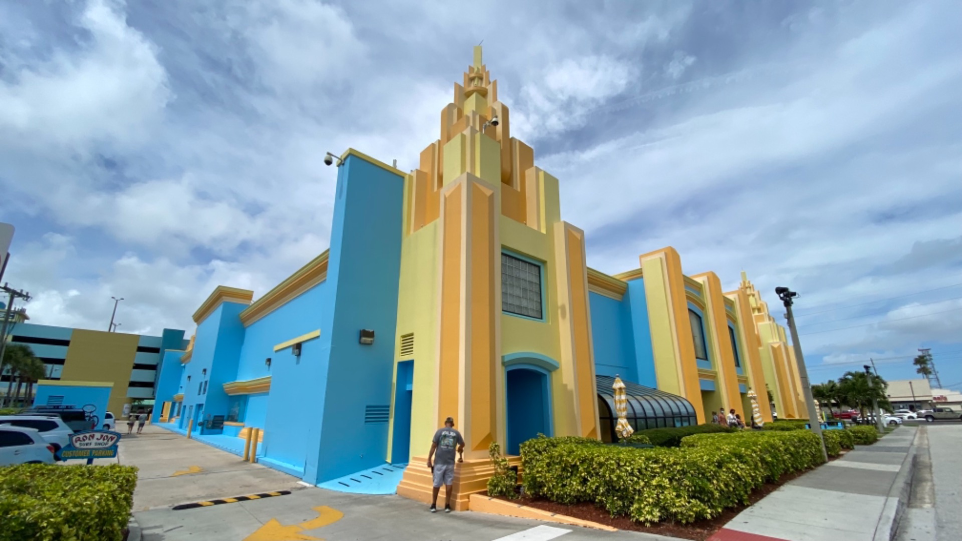 Surf shopping at Cocoa beach Florida USA