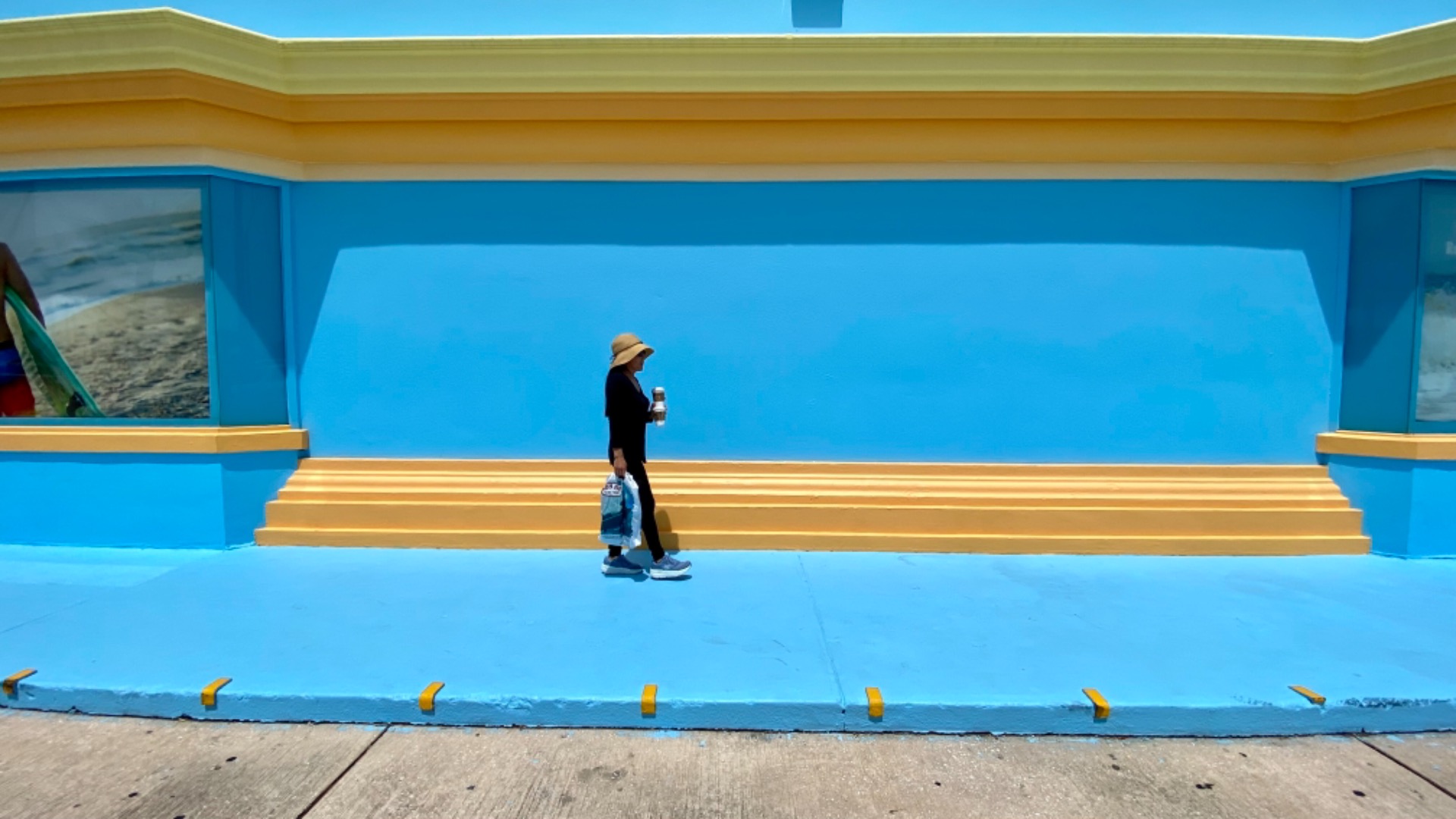 Surf shopping at Cocoa beach Florida USA