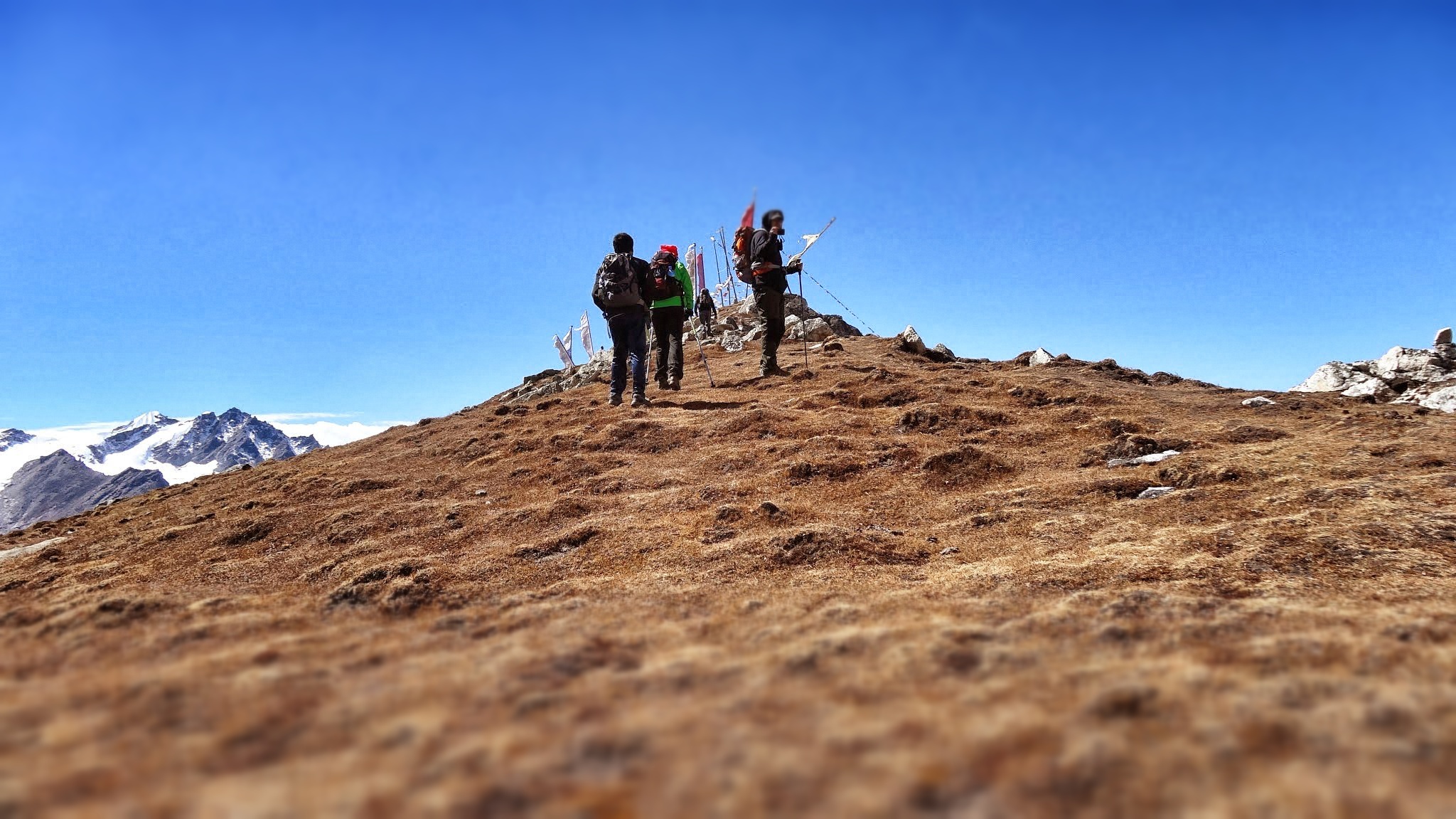 Looks like a small hill, but it is the summit