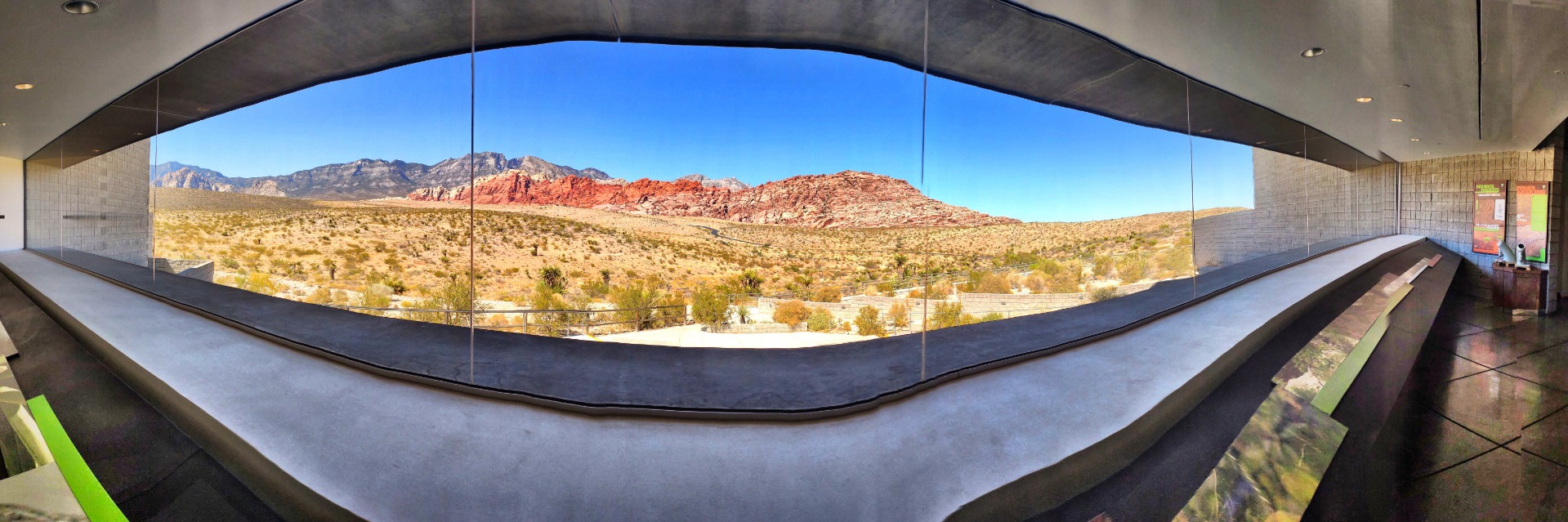 Rundblick aus dem Besucherzentrum