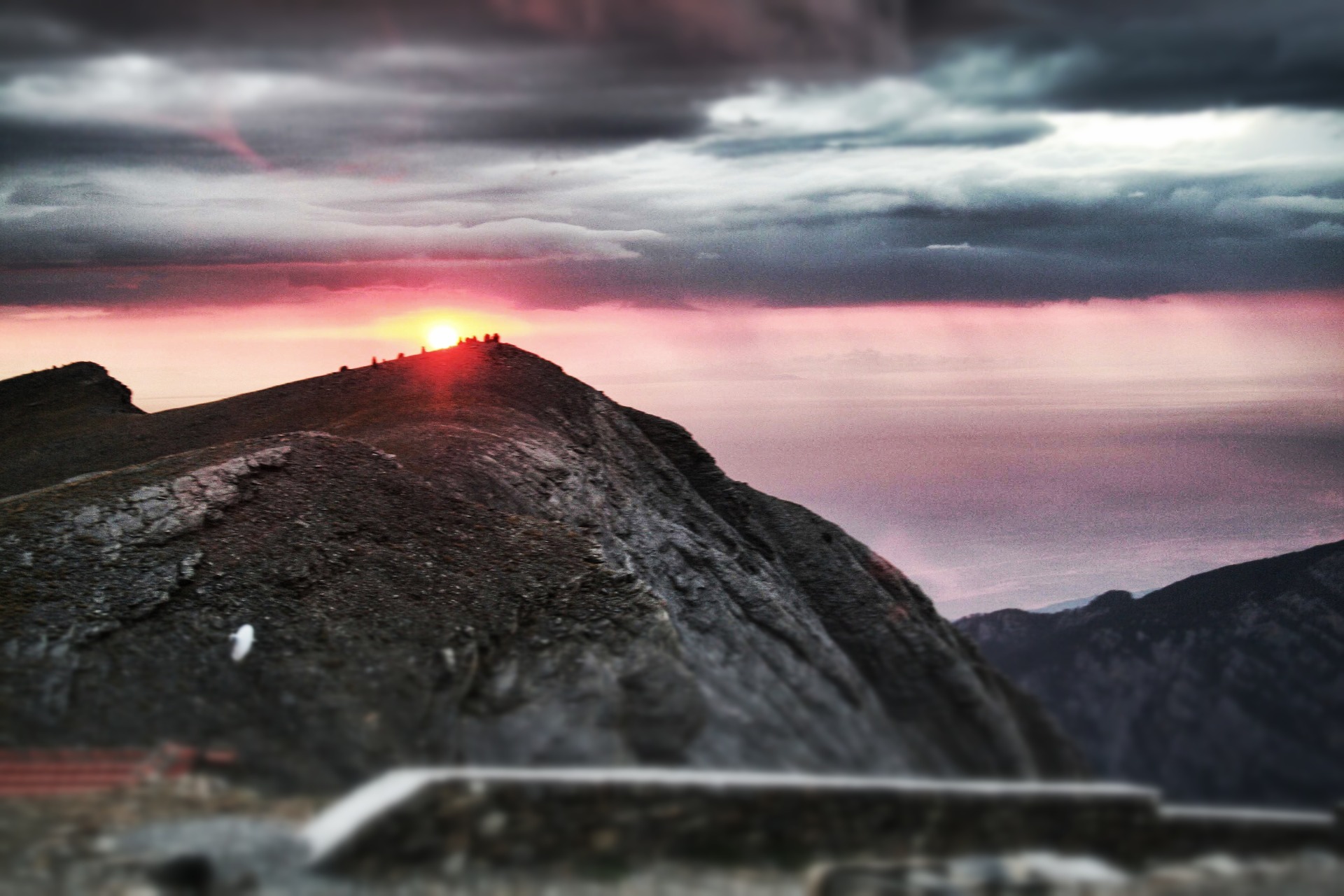 The last glow