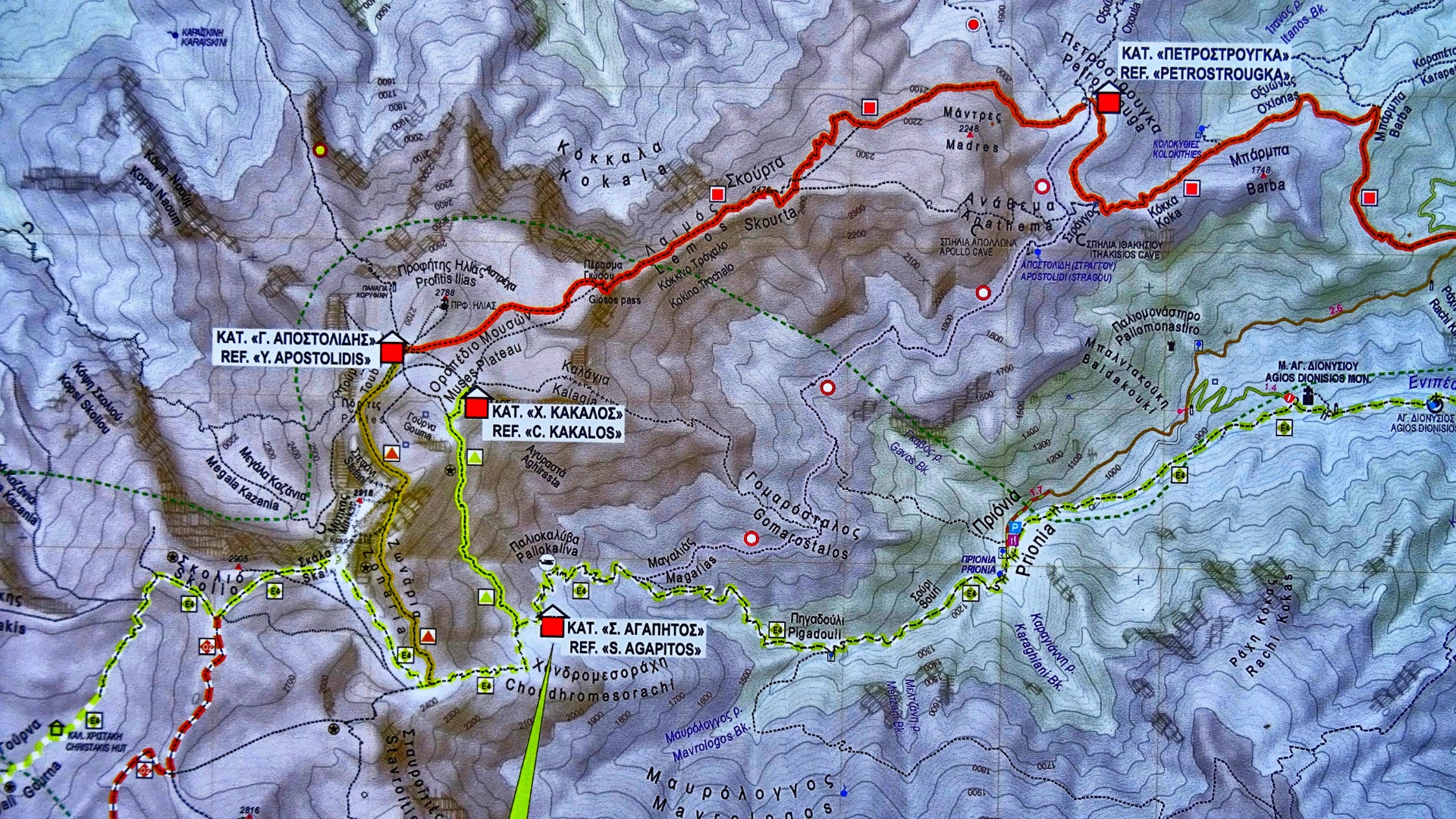The map