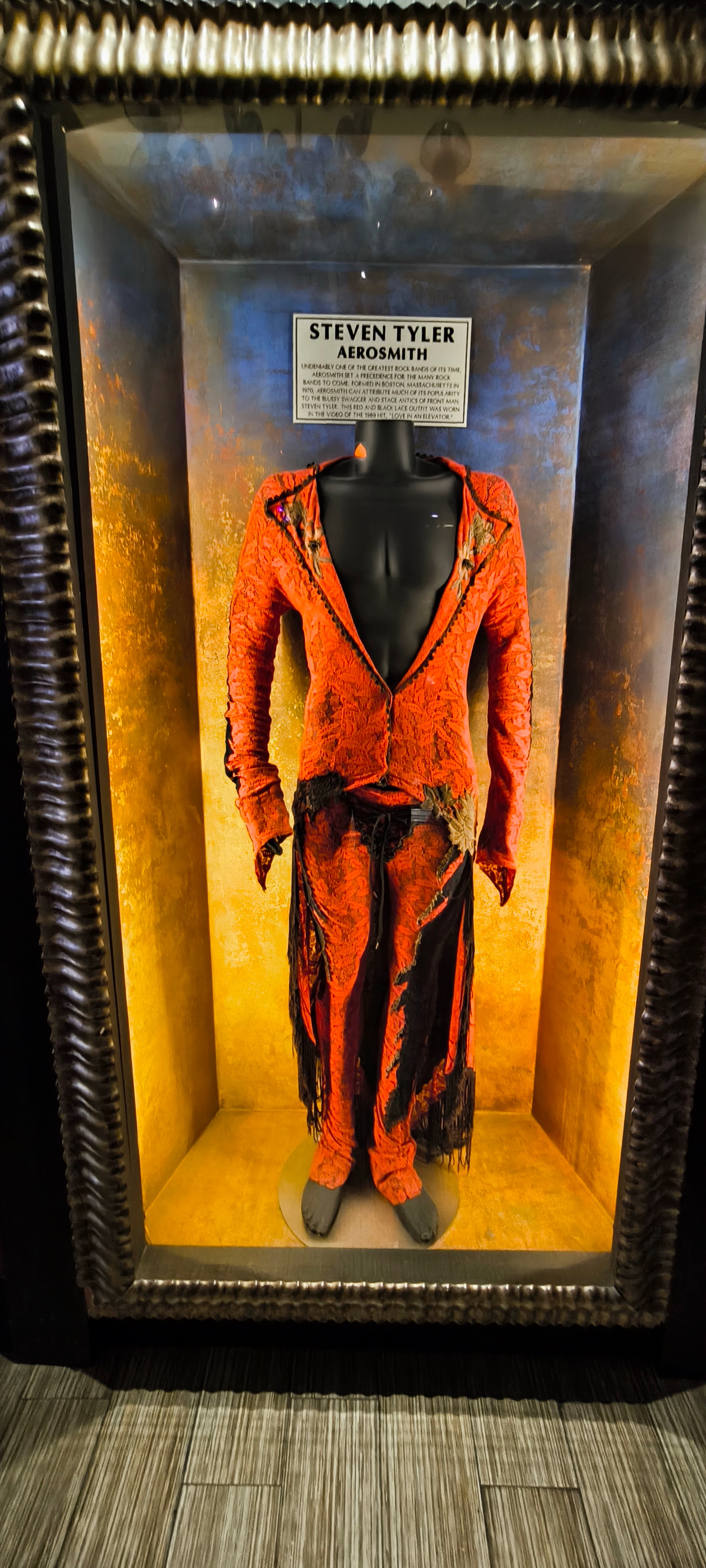 If you are Steven Tyler, you will love this combination