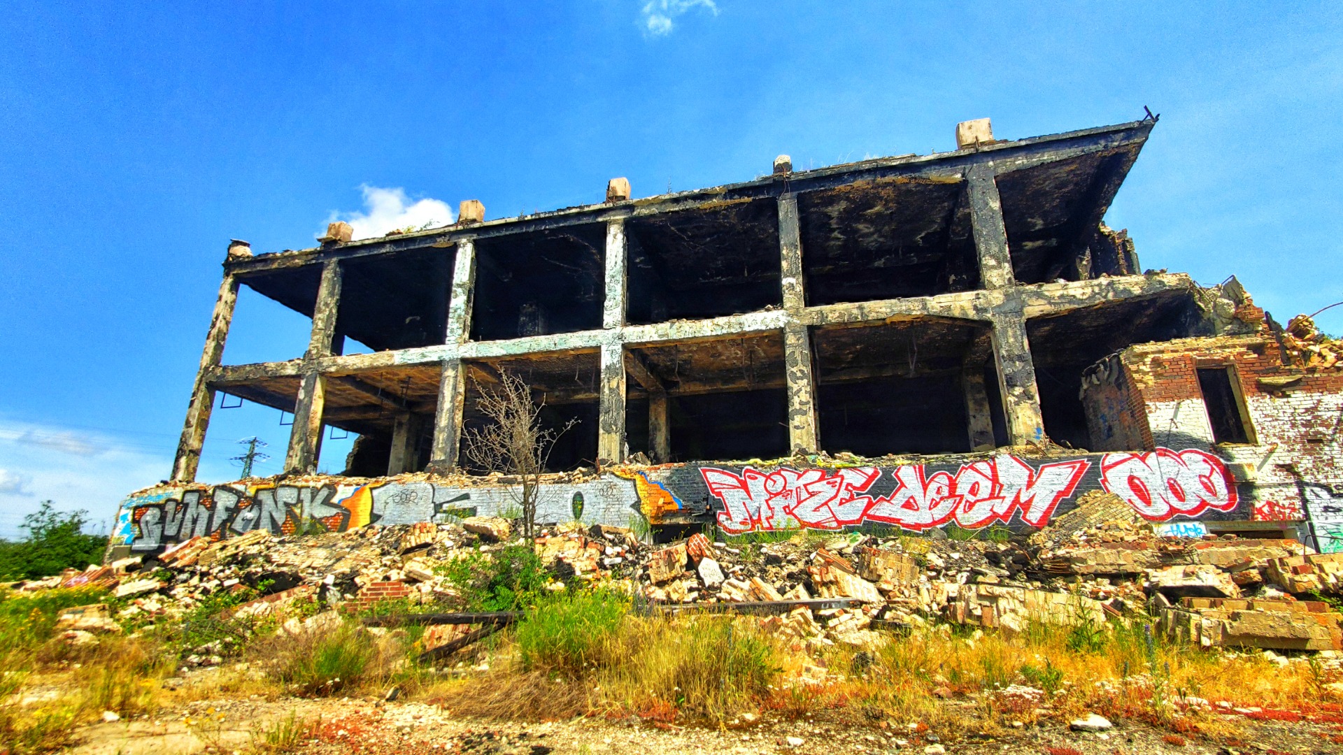 Burned down years ago