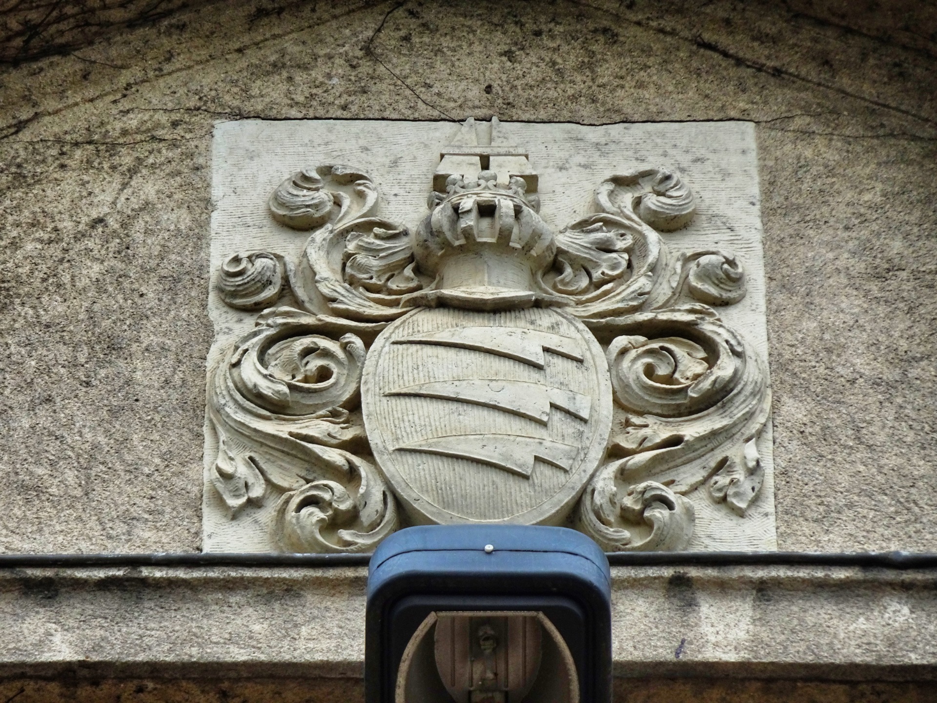 The coat of arms of the ruler
