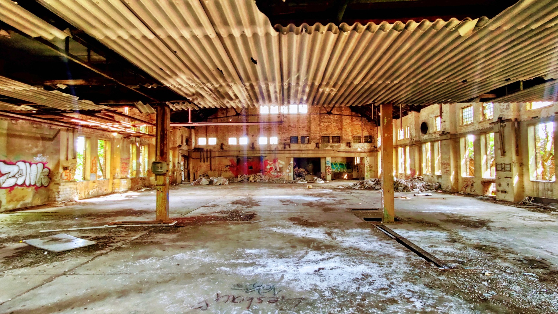 Another part of the bootle plant