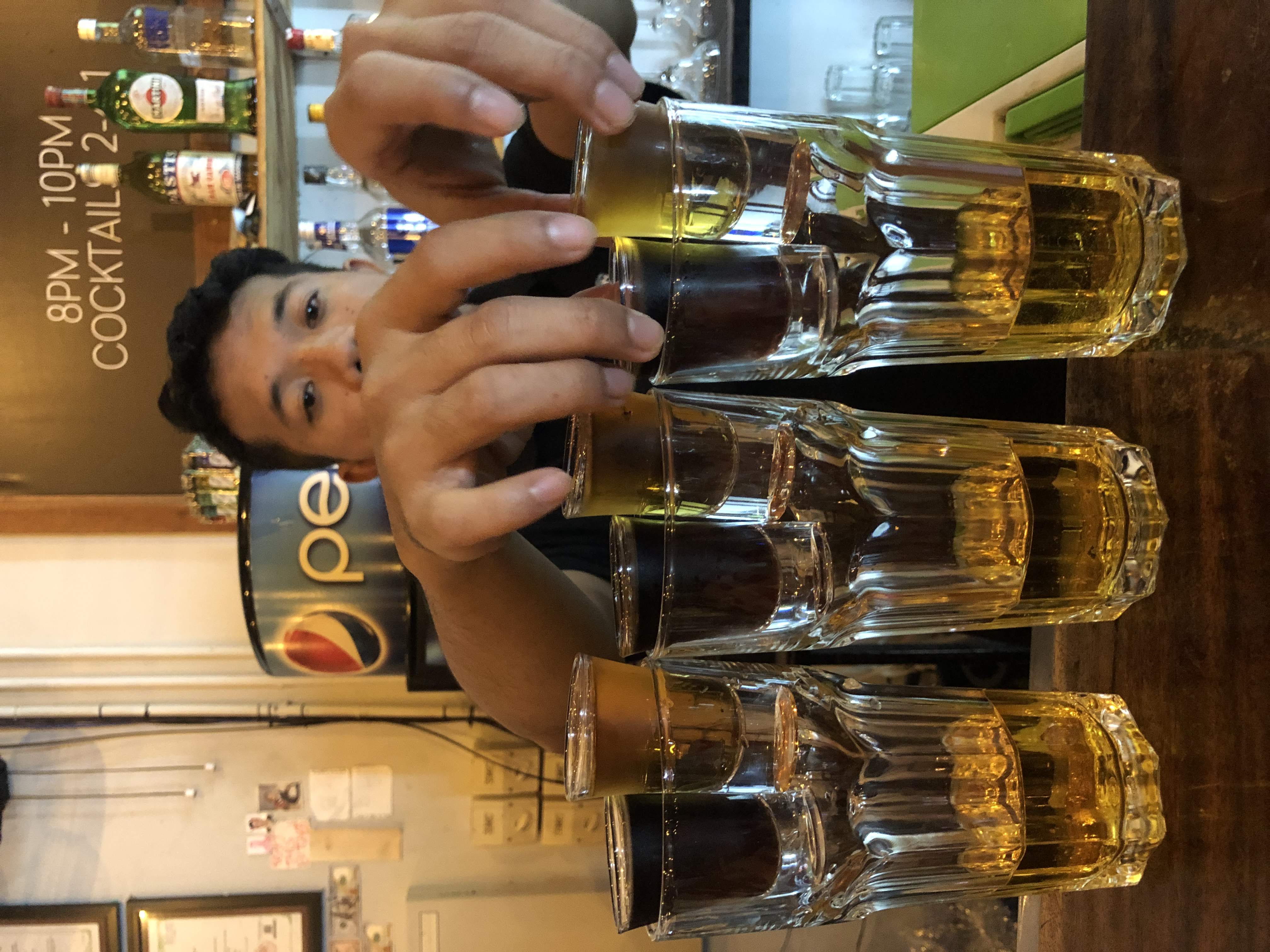 Jaeger Bombs fuel the night
