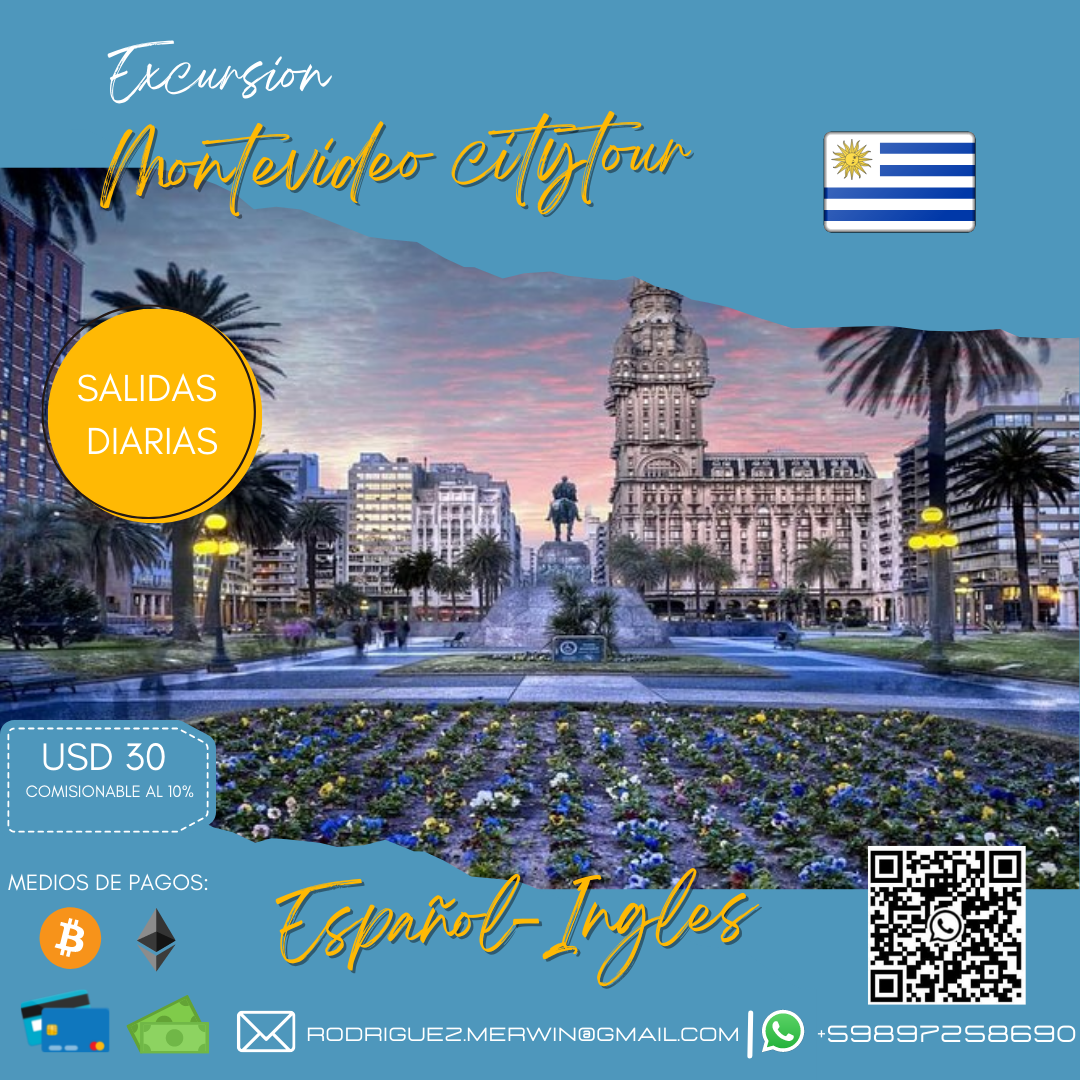 Citytour Montevideo - Uruguay (EN/SP/BR)