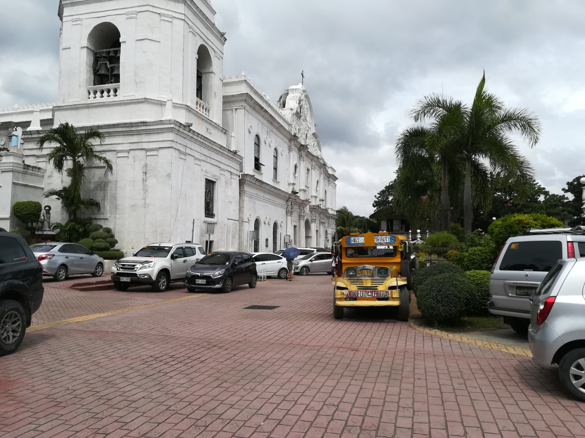 side view of the church
