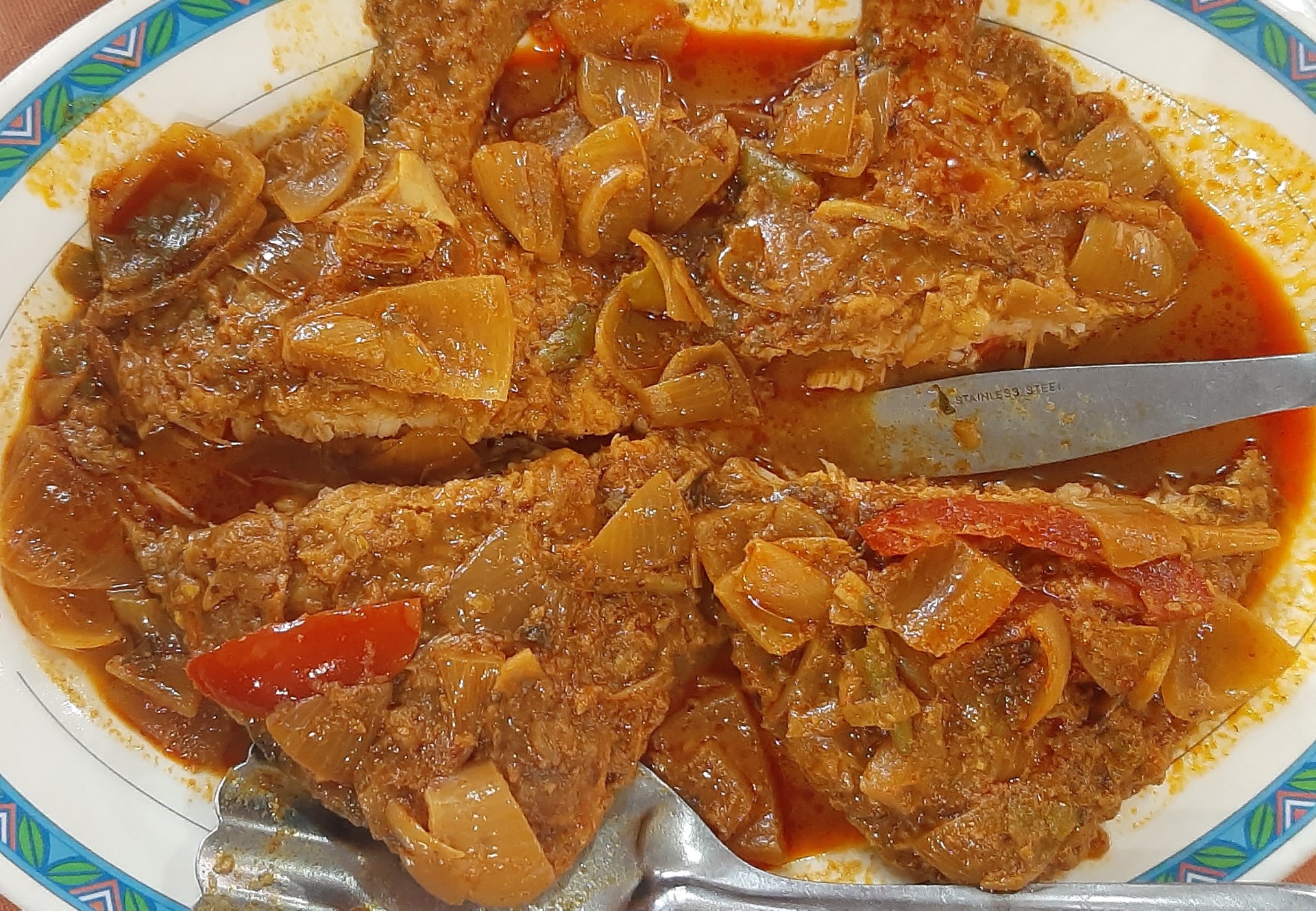 Cooked Rupchanda Fish!