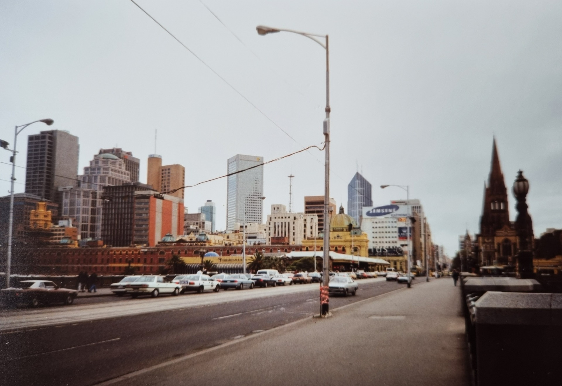 Melbourne CBD from the Princes Bridge