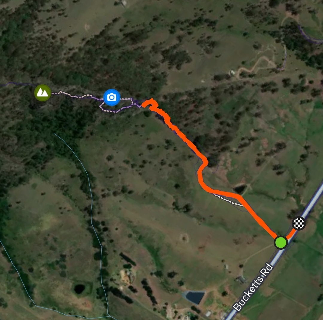 Even Strava had the heat map to the way to the top, I felt ripped off!