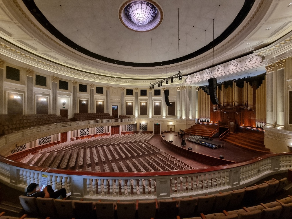 I didn’t know this place had a concert hall. It looked pretty good but I am not sure how often it gets used.