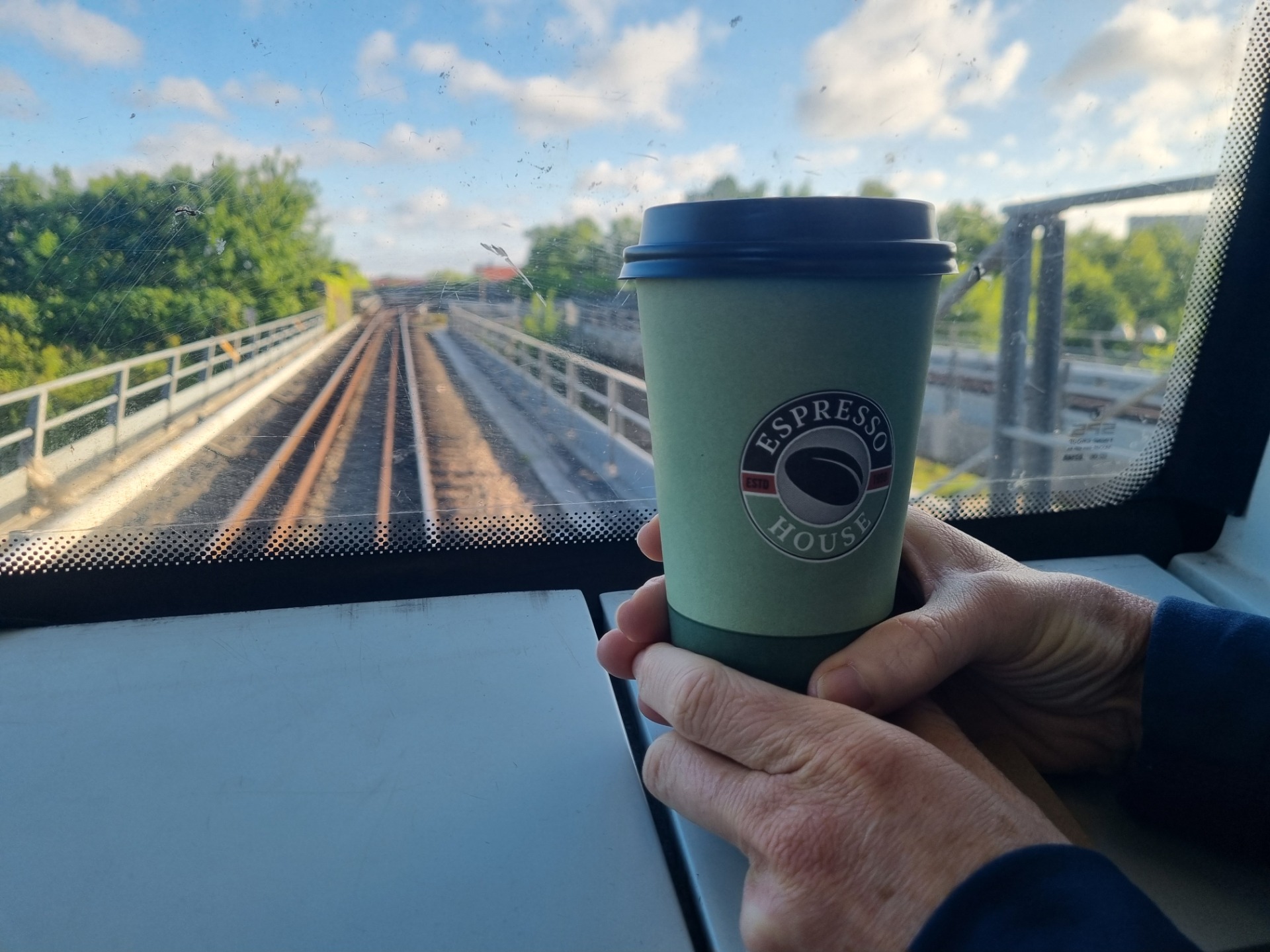 parkruns starts at 9am in Denmark which makes total sense in winter when it is dark and cold but in summer it feels like half the day is gone. At least it made making our way there on the metro easy. We only need one change in the middle of town and it was only a 3 minute wait.