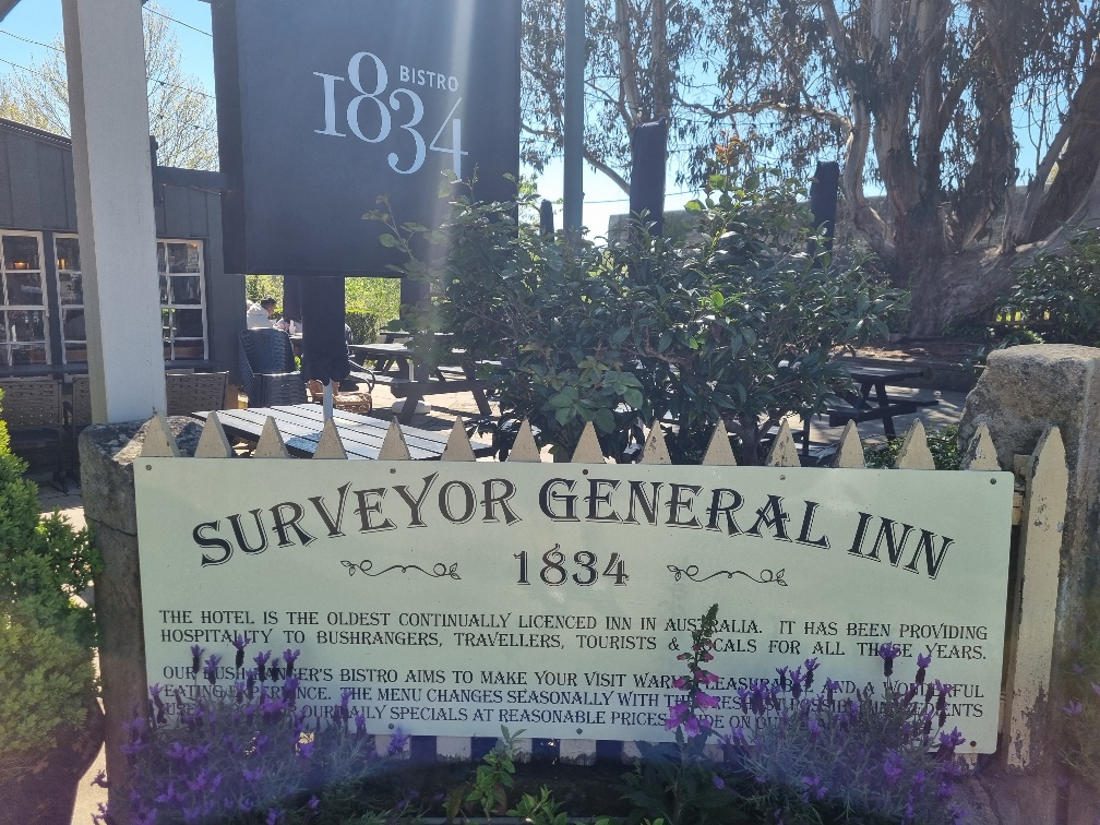 Its only three kilometres off the main highway between Sydney and Canberra. I don’t always like the detours on the fast dual lane roads when we have some place to be. They seem to add hours to long driving days but some are really worth the effort. This stops are so much more interesting than the Highway truck stops and service stations. I have to be careful not to speed in this small town after hours of sitting on a 110 kilometres an hour. 50 just seems so slow, like it would be quicker to get out and walk. So this is the oldest continually licenced pub in Australia, I did not know that and it is good to learn something everyday. Situated on the corner of Wingecarribee Street and the old Hulme Highway. Right in front of the Wingecarribee river too. The name Winge Karrabee comes from the Dharawal Aboriginal people. It means ”a flight of birds” and ”waters to rest beside. I recon this place would have seen some interesting times sitting right across the road from a big old jail. The had a nice selection of really old stuff sitting in some displays almost as good as a museum.