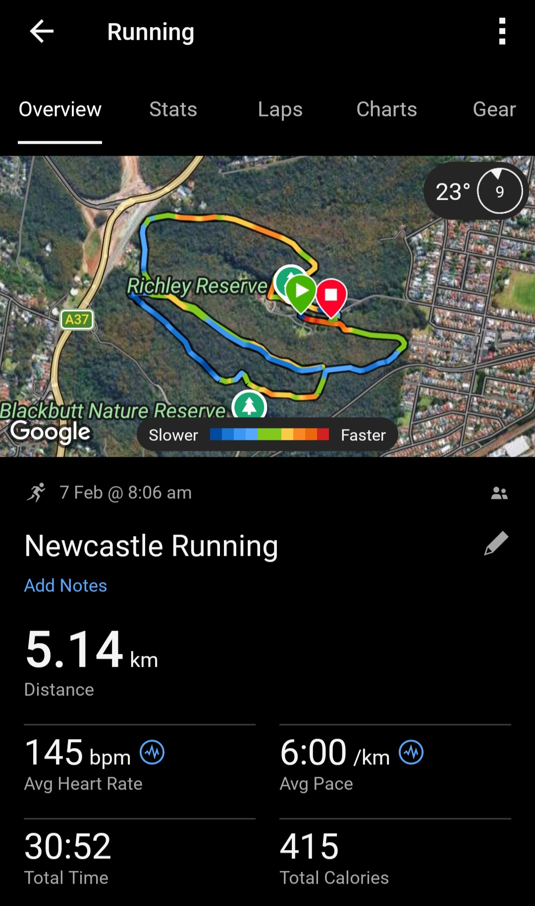 The locals head to the Blackbutt Hotel on Orchardtown Rd, which is a leisurely 800m walk from the finish line for coffee and cooked breakfast. We even looked at staying there the night before, but they have live music and disco on the weekends which had us looking at other options.