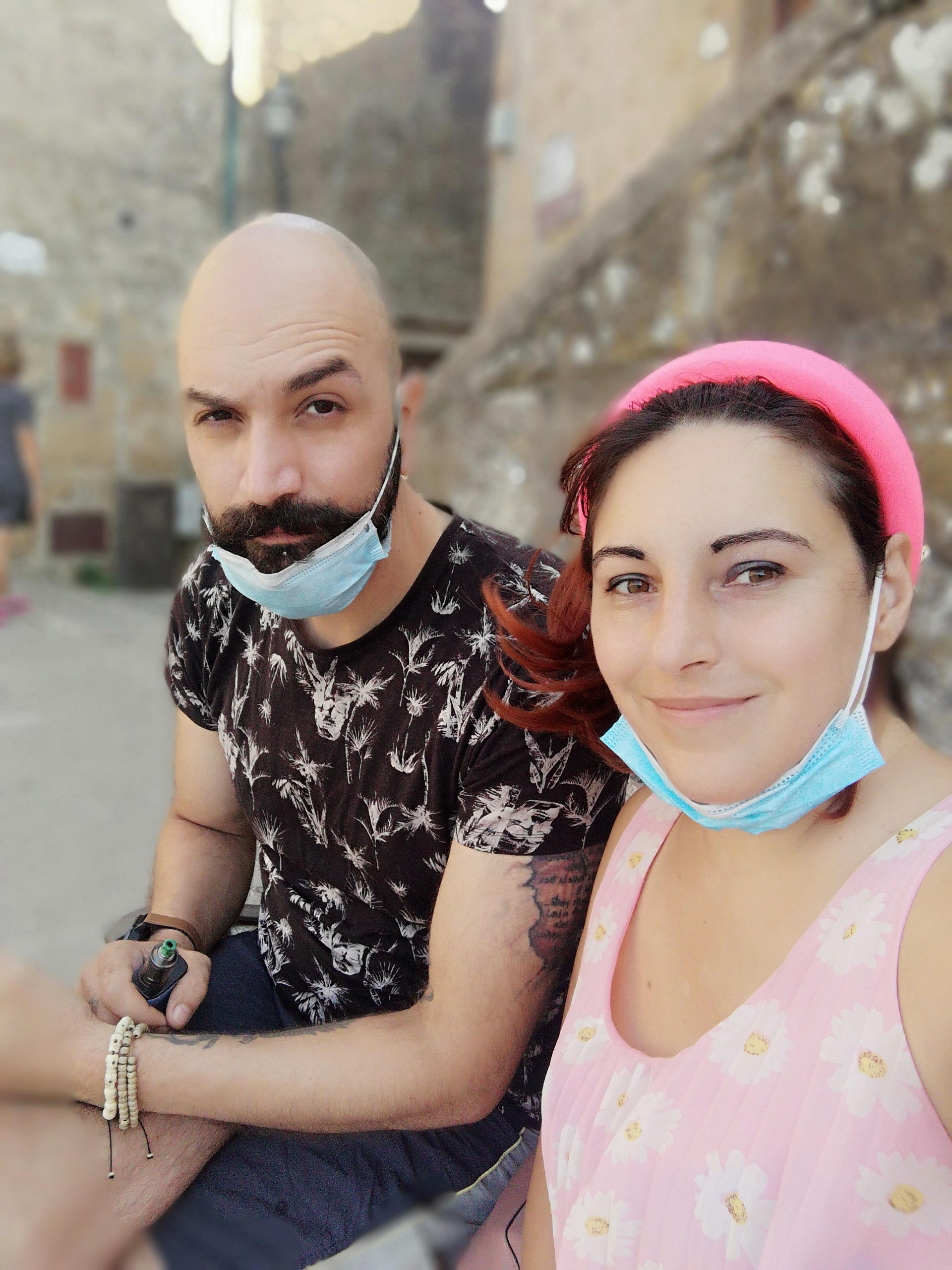 Us in Sorano.