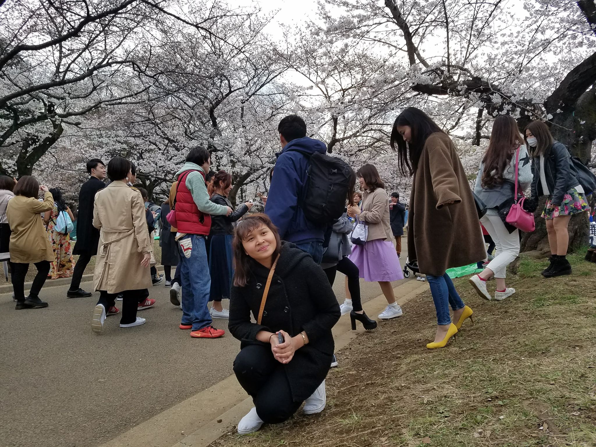 It’s impossible for you to find a spot where there are no photobombers. They’re also like you finding theirs.