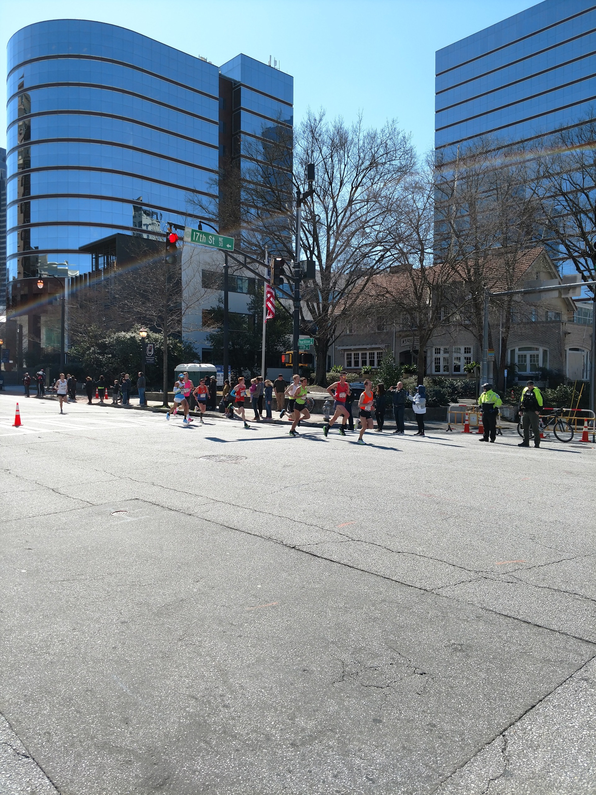 The gentlemen on the first pass!