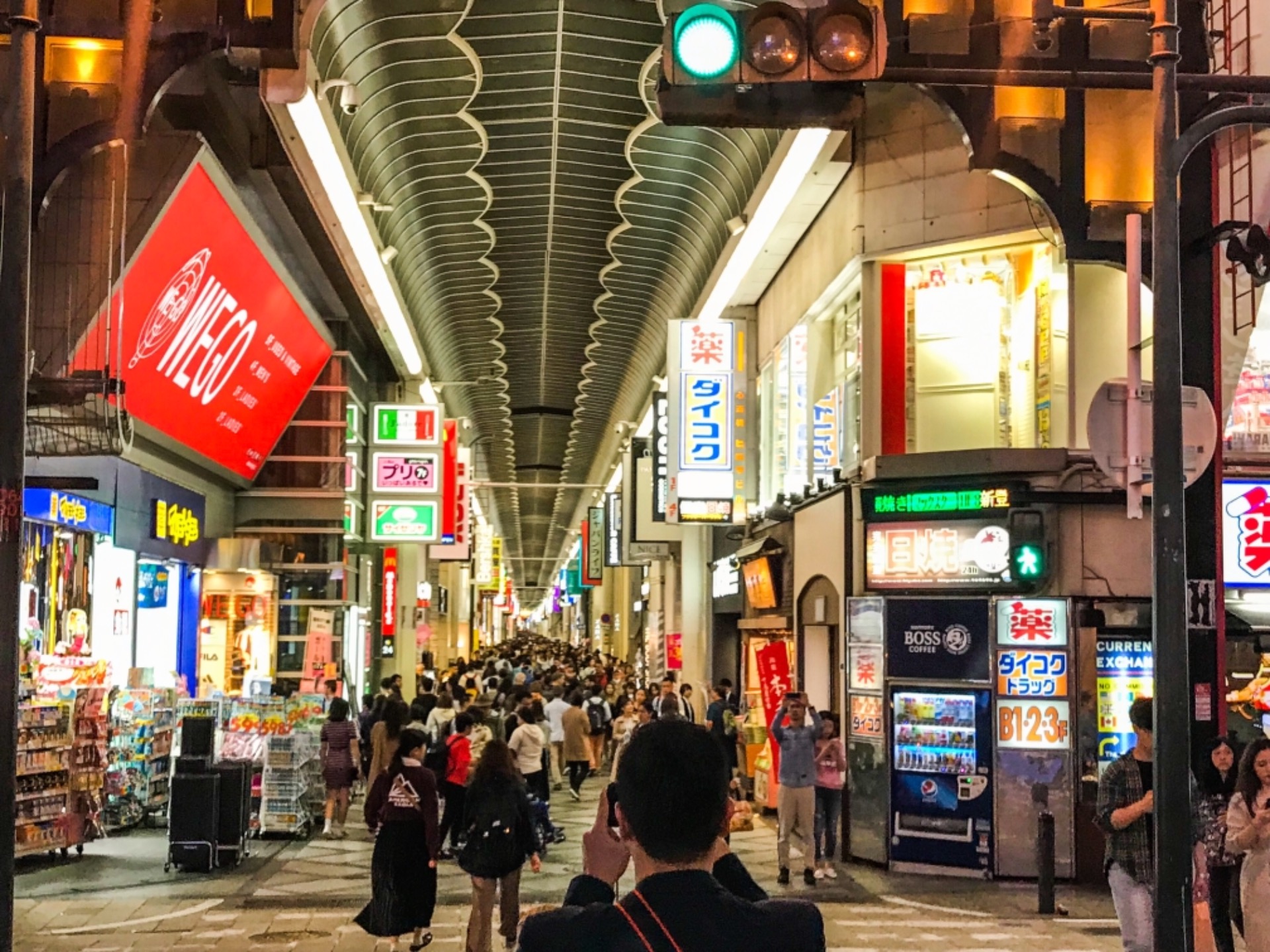 Exploring Dotonbori, Osaka