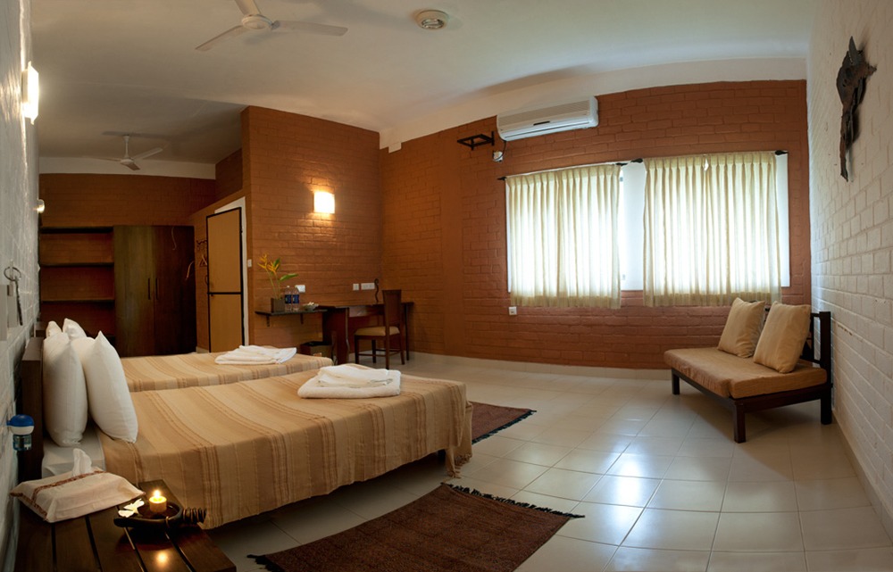 The room I stayed in.