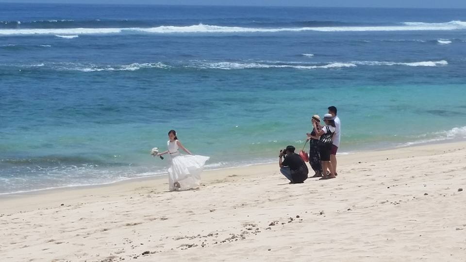 Pre-Wedding shoot in progress