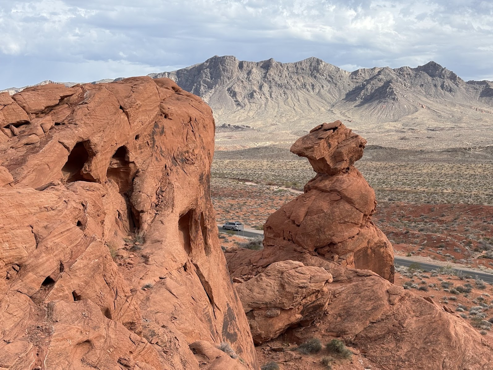 Balancing Rock - Valley of Fire State Park, NV