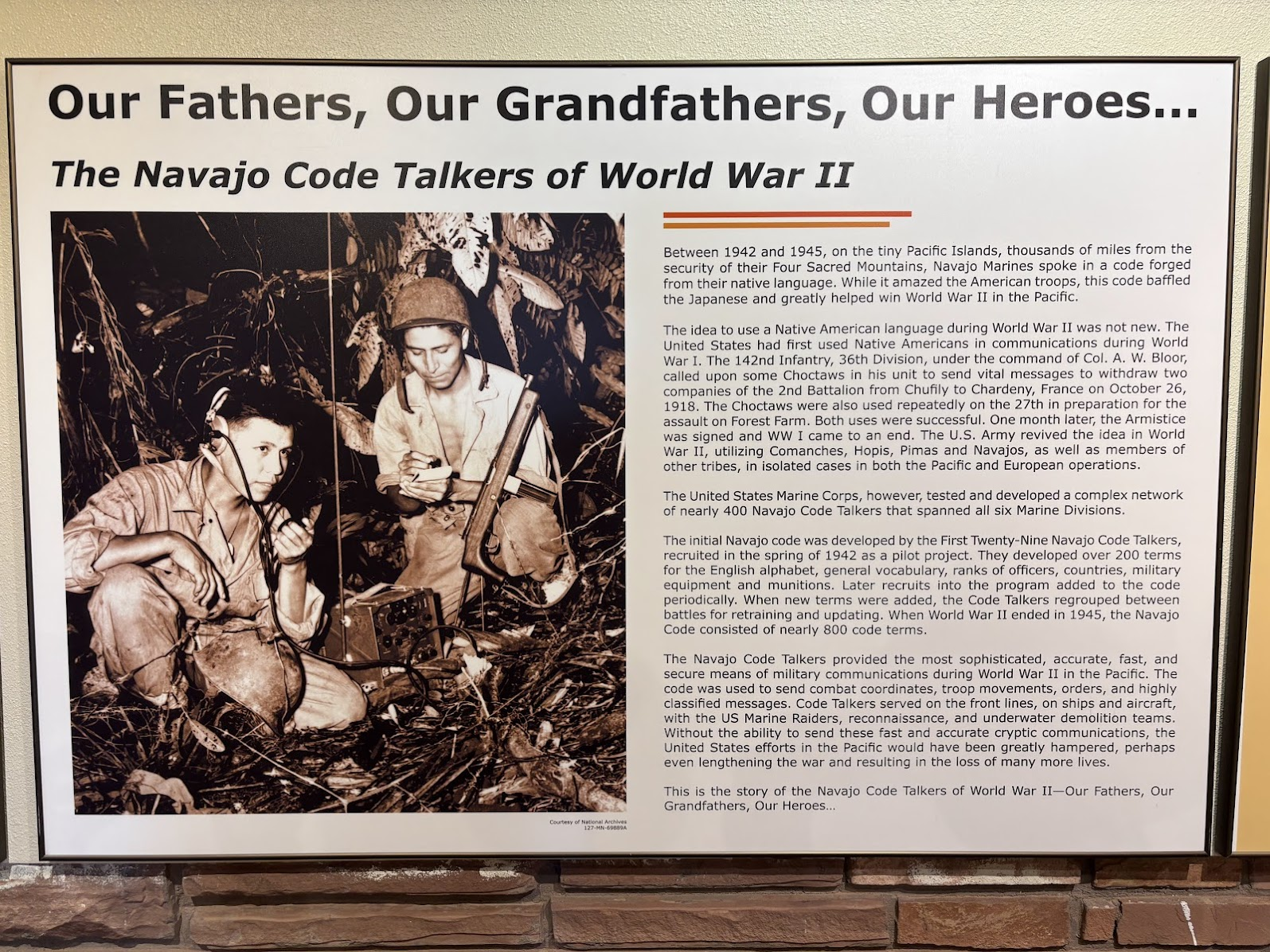 Navajo Code Talkers