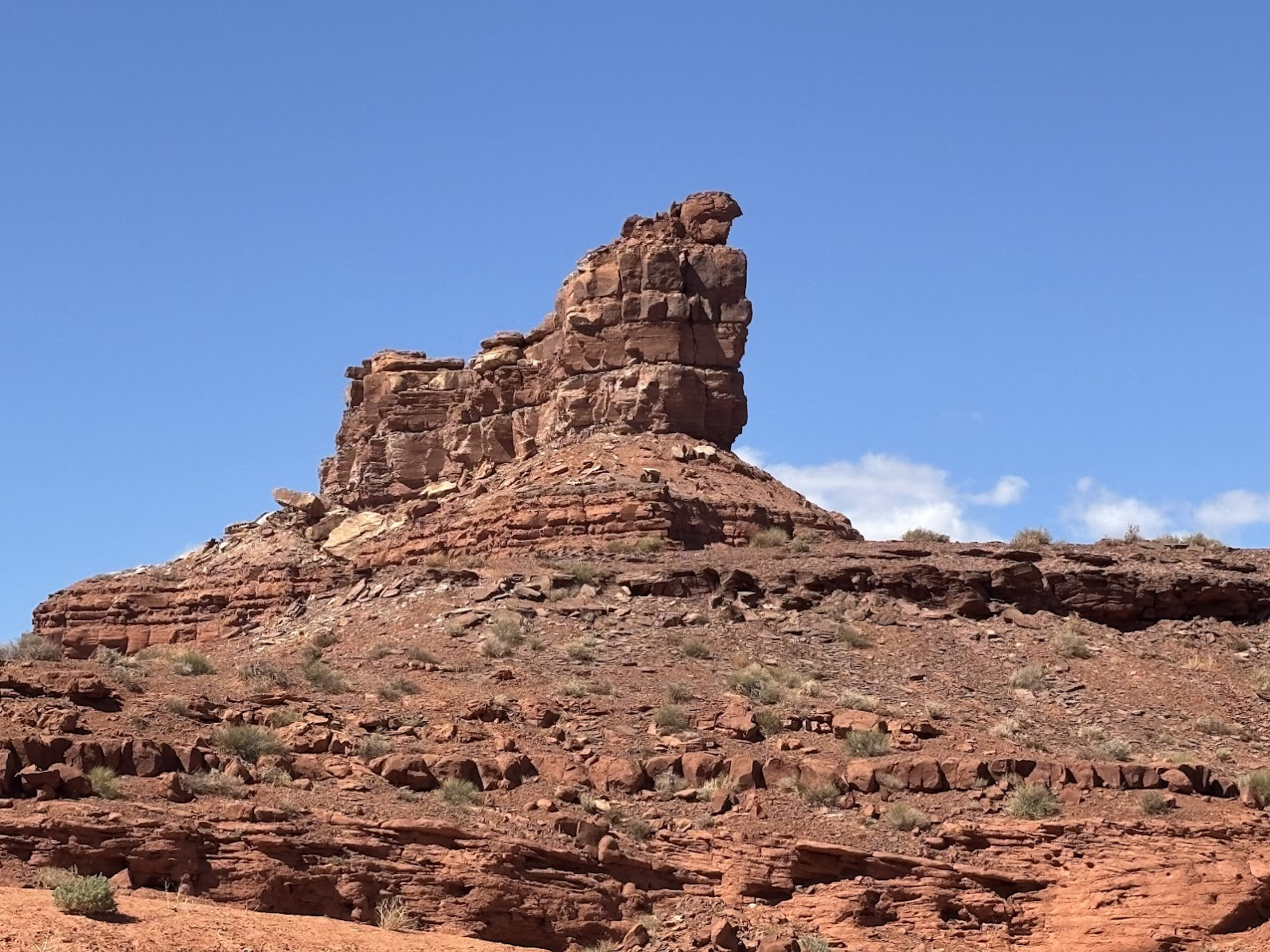 Sitting Hen Butte - Valley of the gods, UT