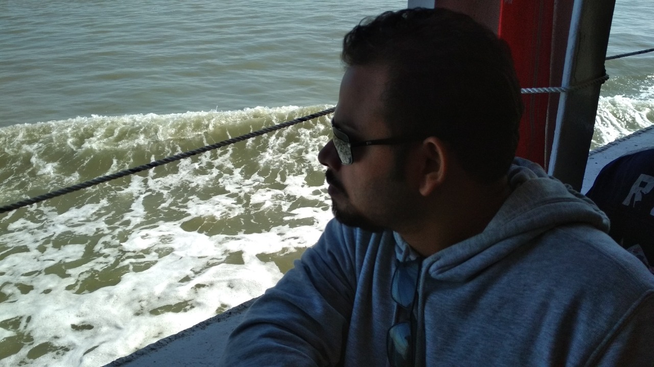 He was lost by the waves..