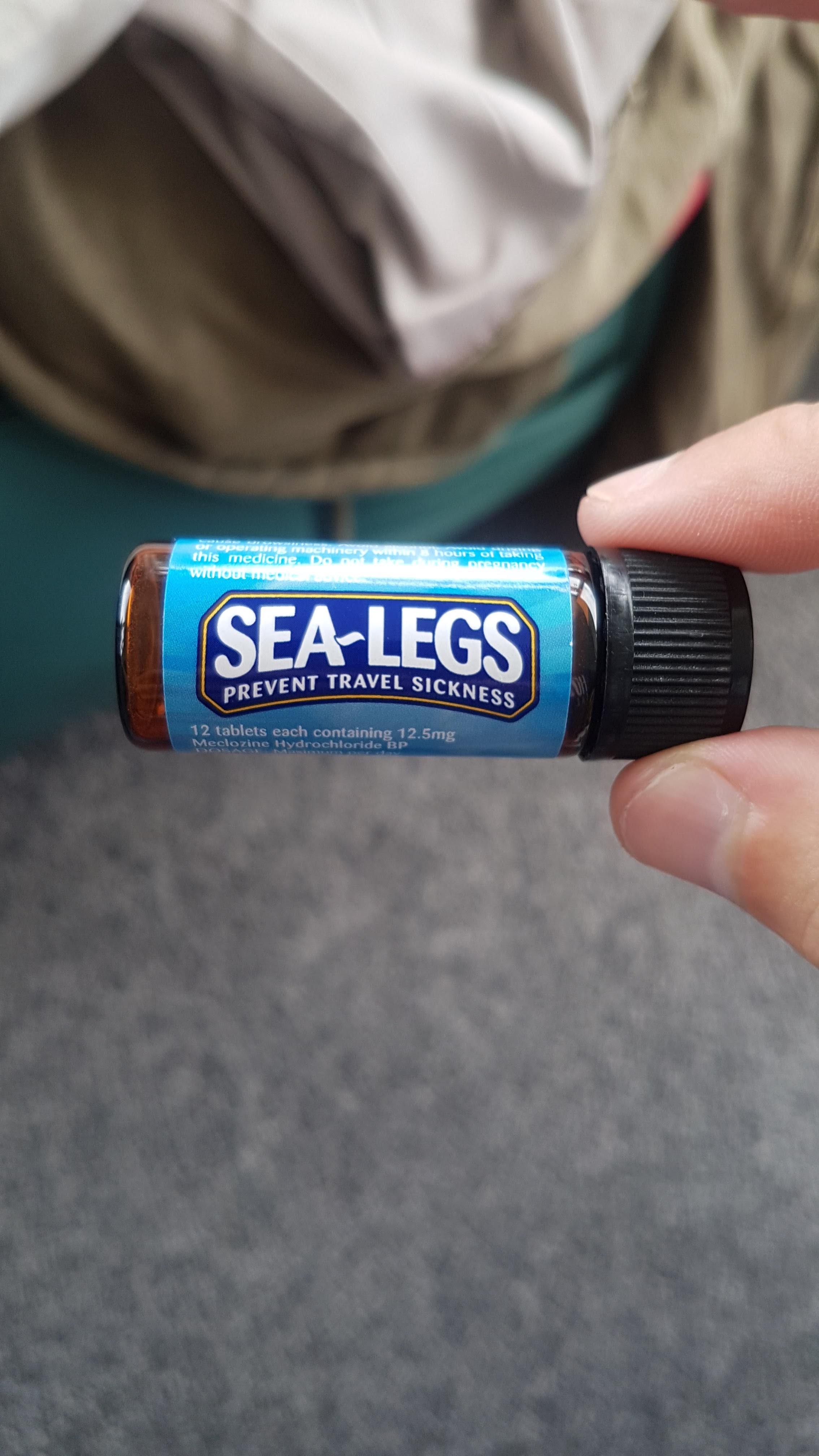 The air conditioning wasn’t working either so it was a stuffy and bumpy ride 🤢