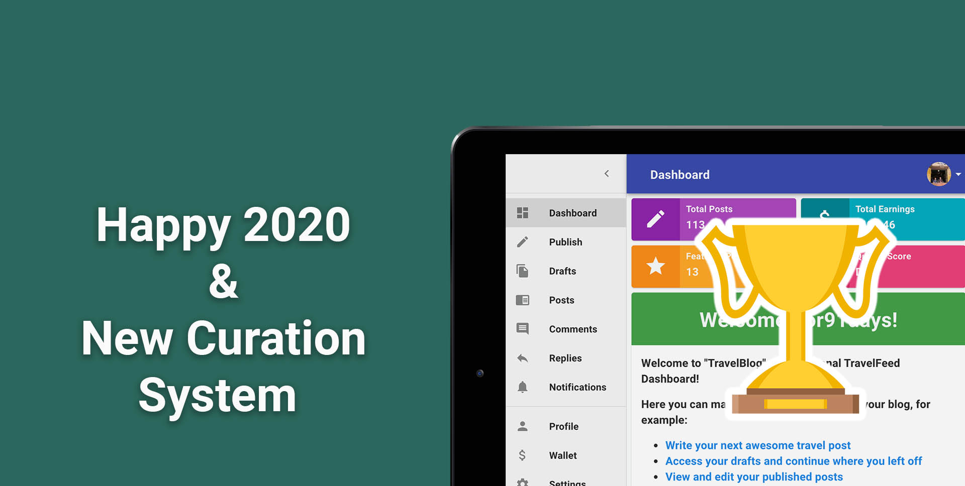Updates: New Curation System
