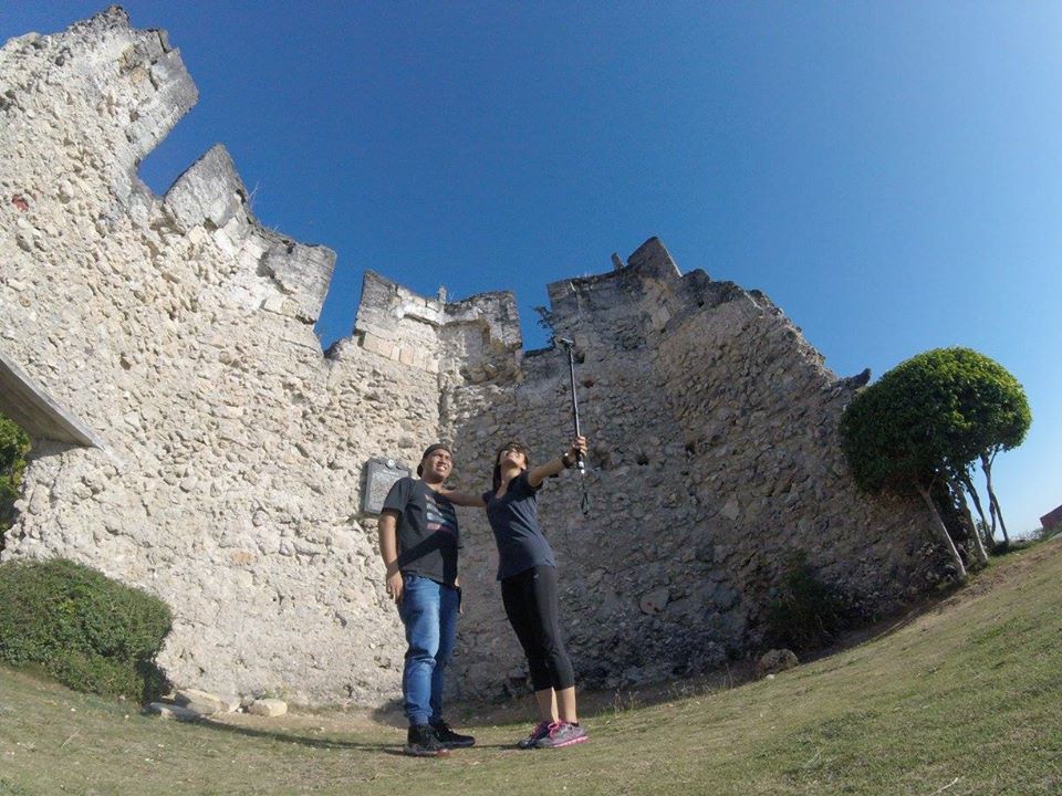 Enjoyin’ my time with sis!