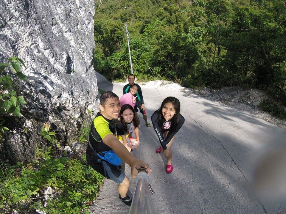 Even if we’re exhausted going uphill, we’re still smilin’