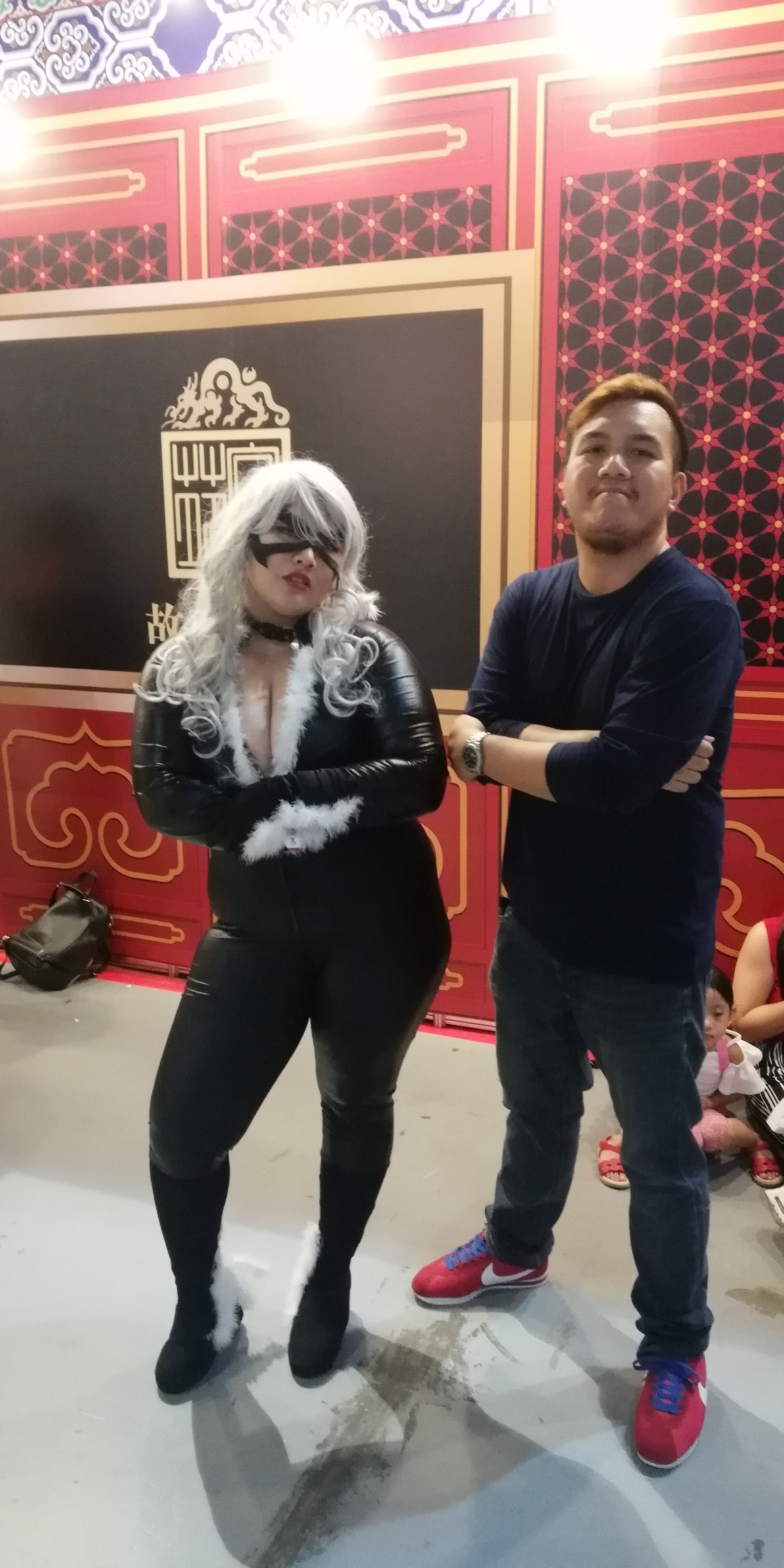 With Catwoman? Hmmm....