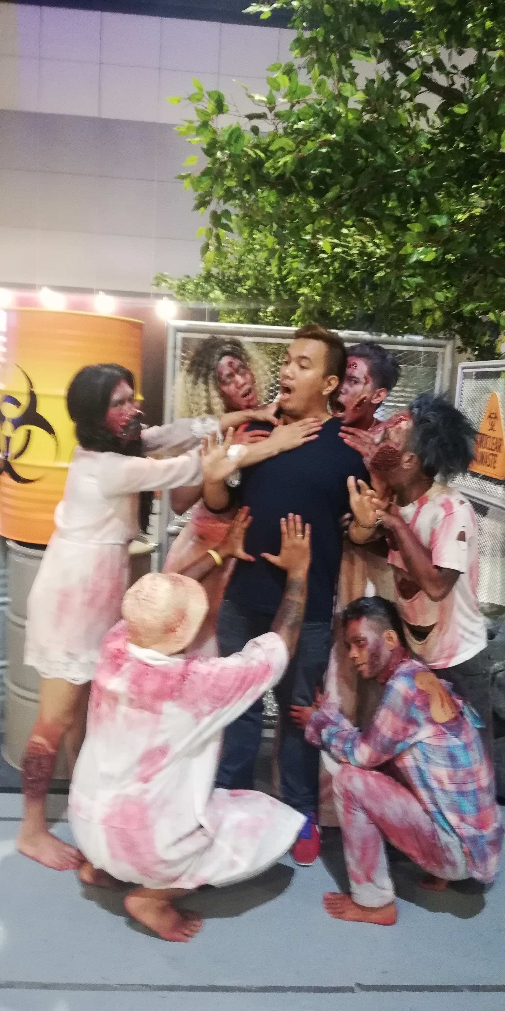 Help! These zombies are gonna eat me alive!