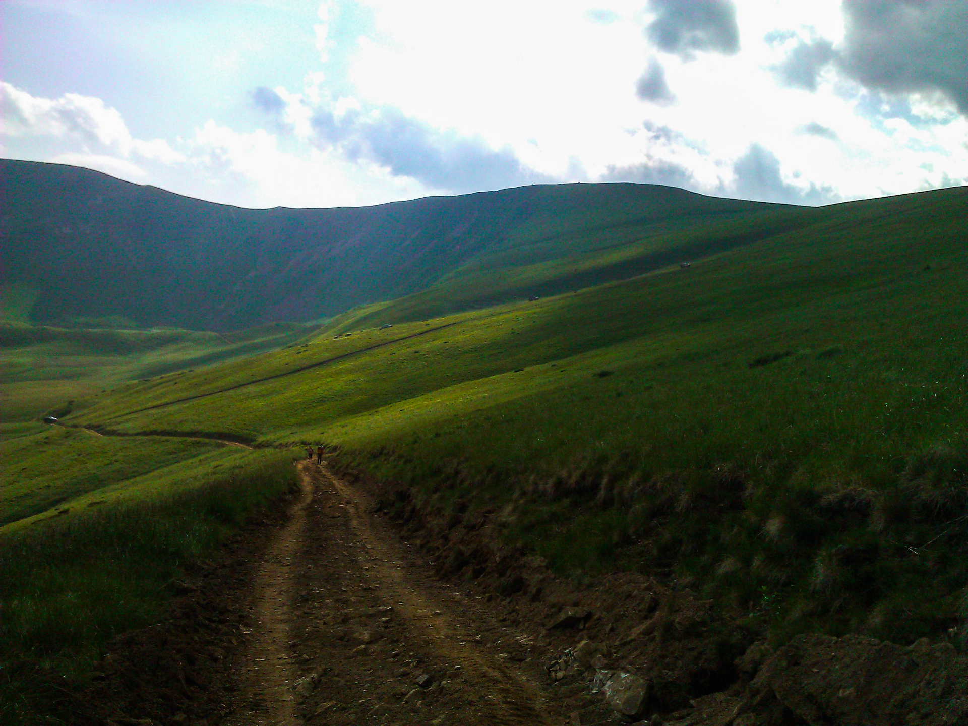 The beautiful path we returned